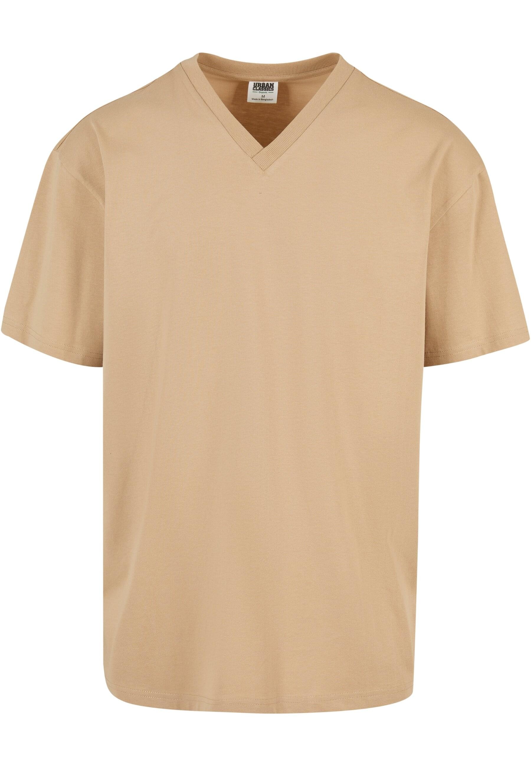 URBAN CLASSICS T-Shirt "Urban Classics Herren Organic Oversized V-Neck Tee" günstig online kaufen