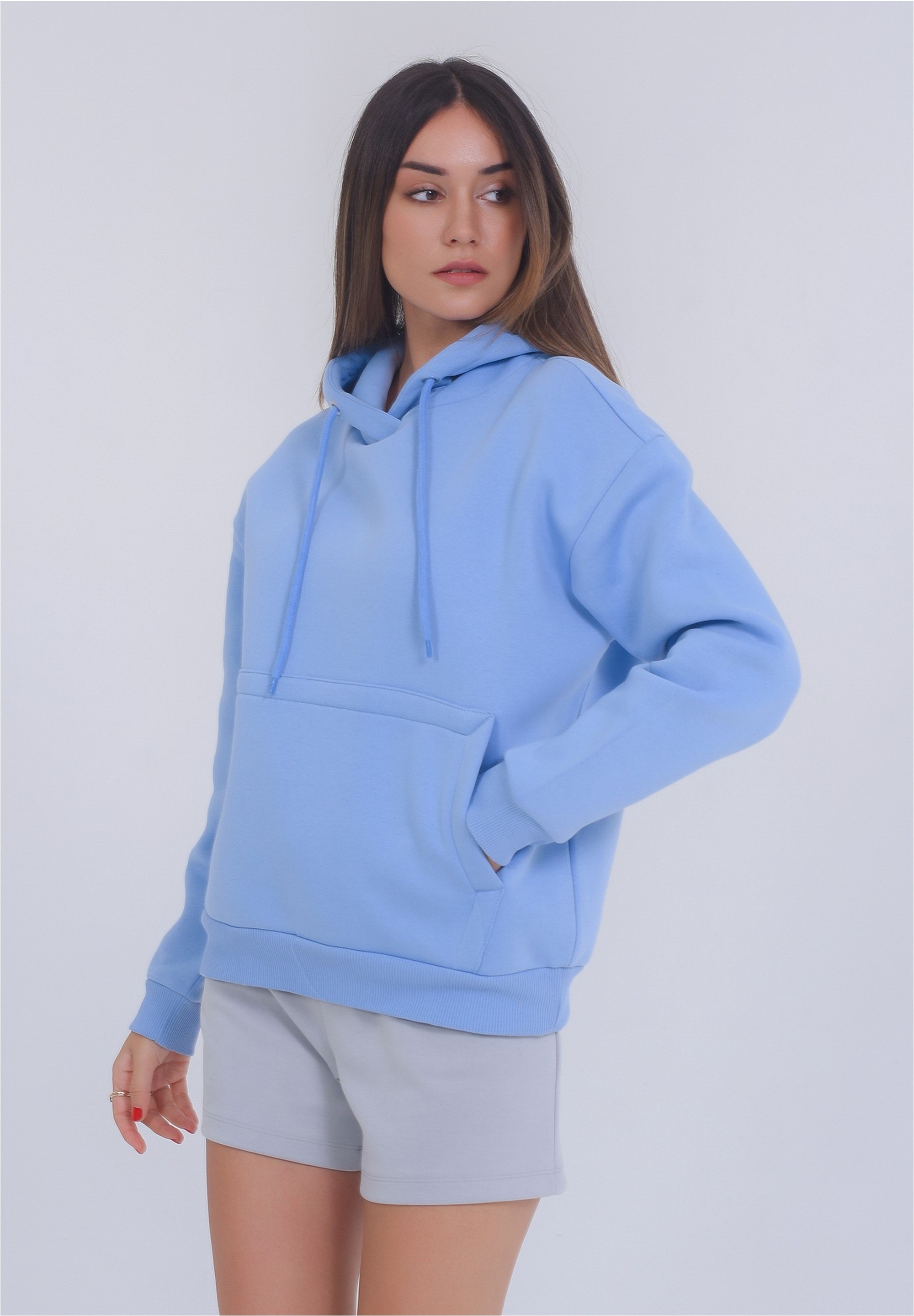 freshlions Kapuzensweatshirt »Balina«, (1 tlg.), mit elastischen Bündchen