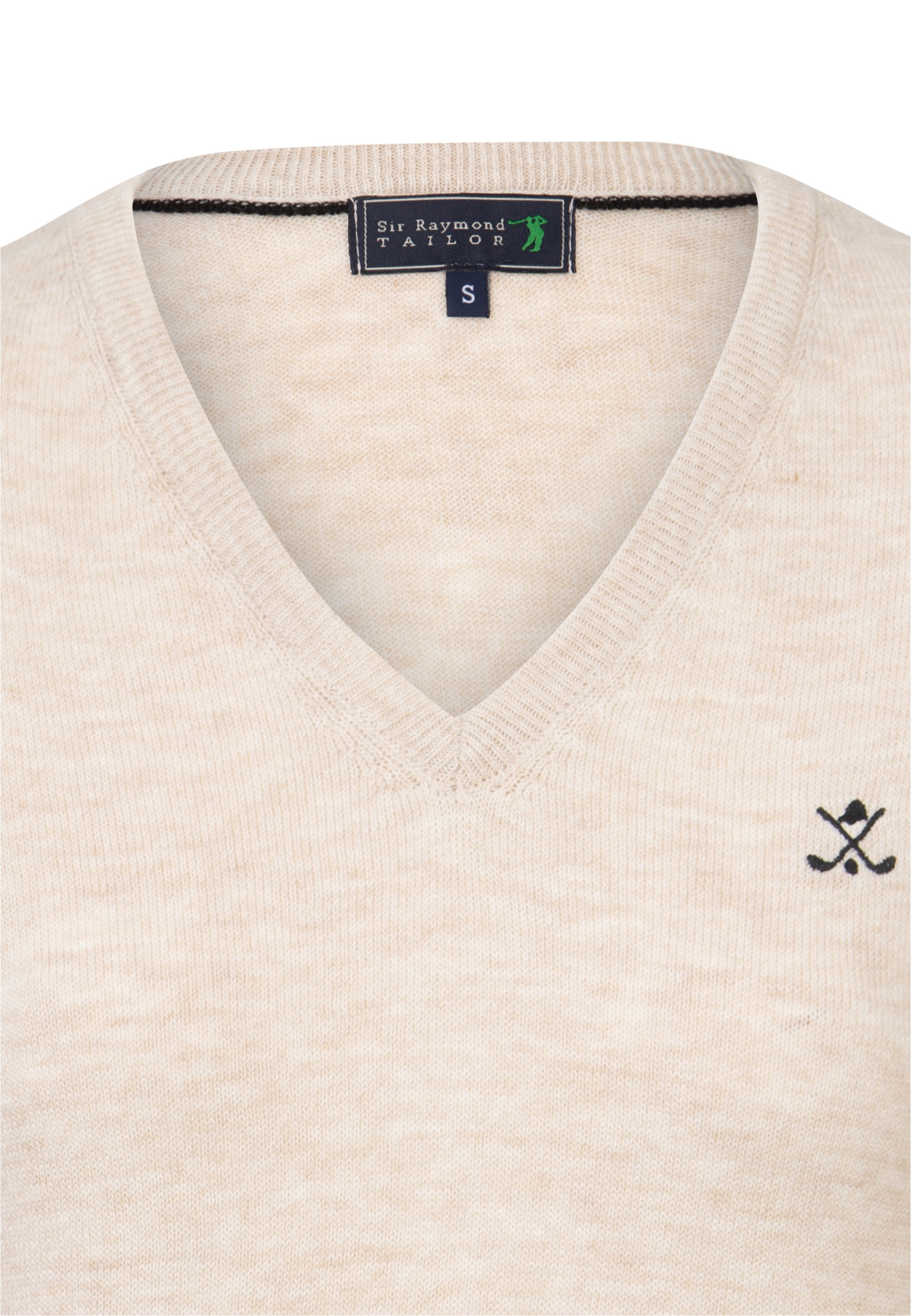 SIR RAYMOND TAILOR Strickpullover »Verty«, (1 tlg.), mit klassischem V-Ausschnitt