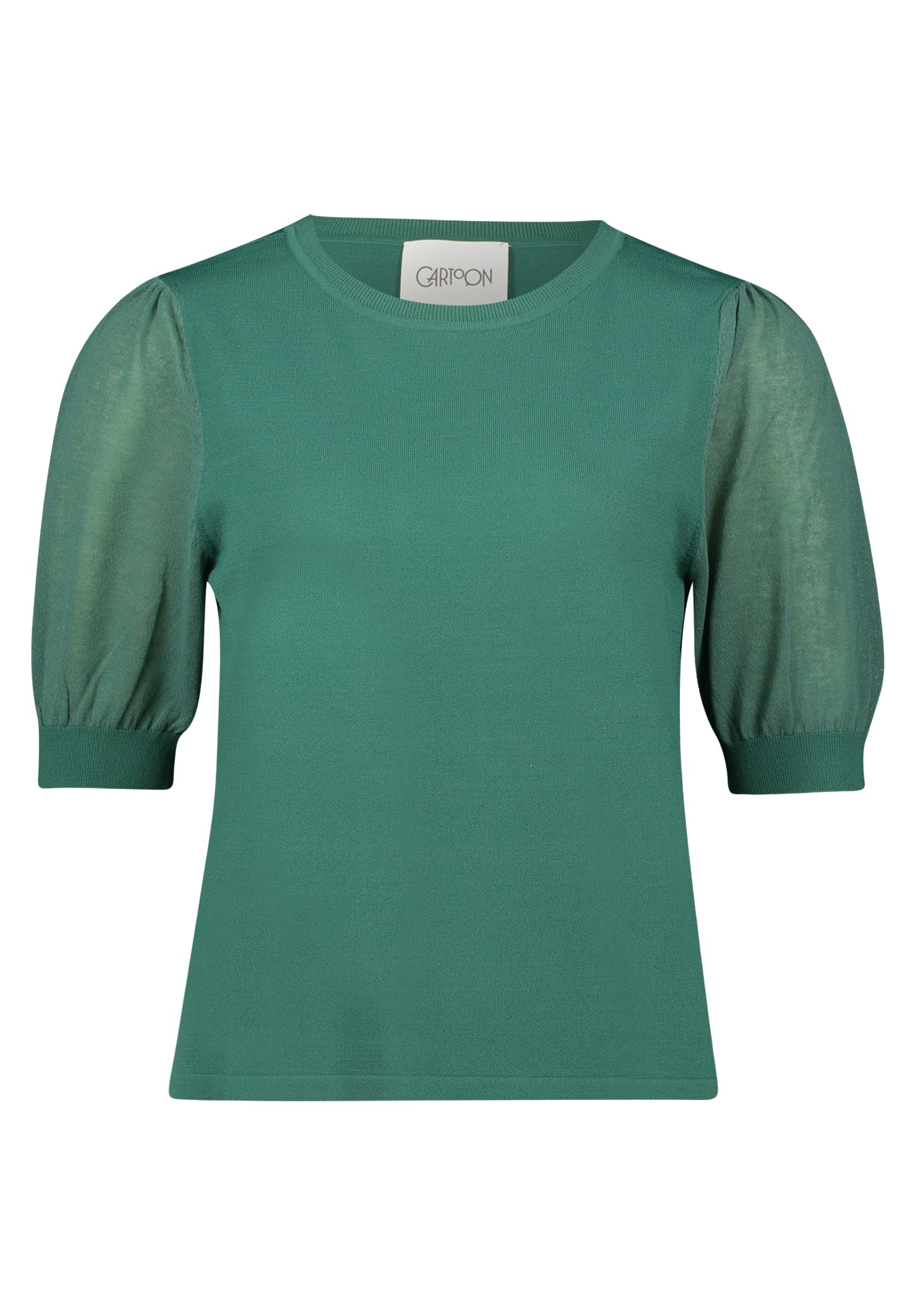 Cartoon Kurzarmshirt "Cartoon Damen Strickpullover mit Rundhalsausschnitt", günstig online kaufen