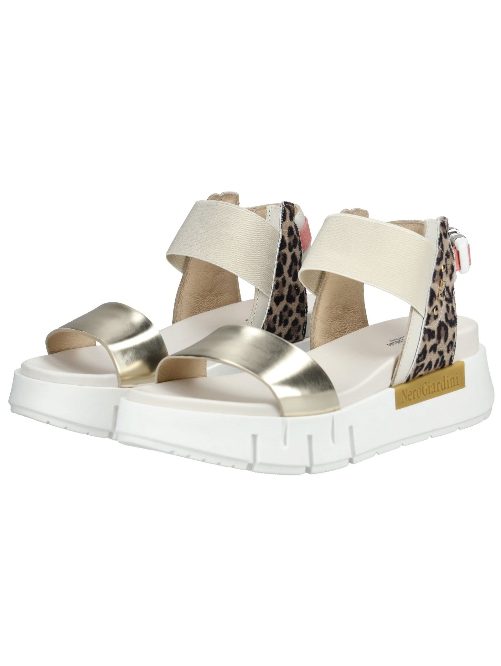 Nero Giardini Riemchensandale »Nero Giardini Sandalen Leder/Textil«