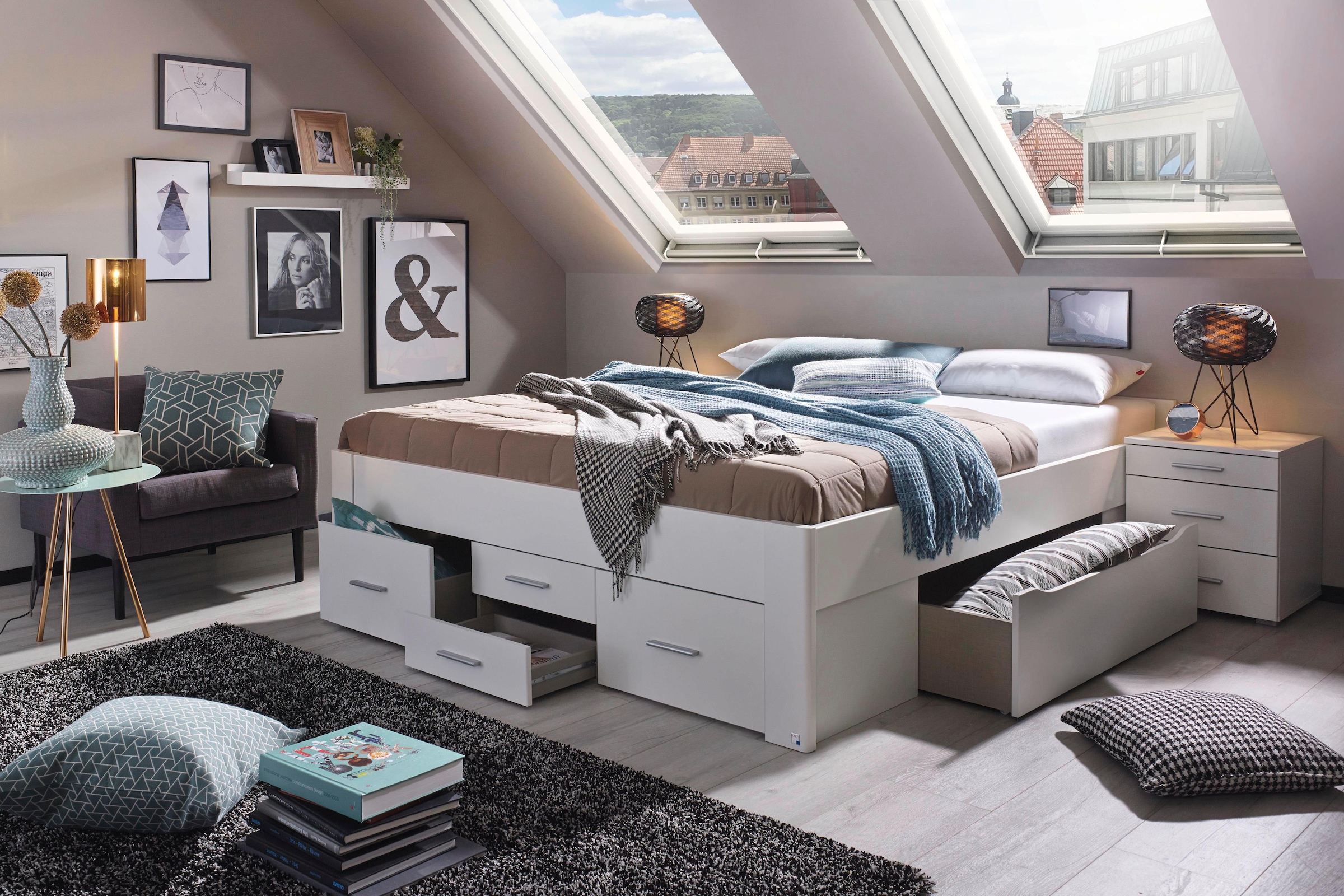 rauch Bett »Scala«, mit Schubkästen in 3 Varianten