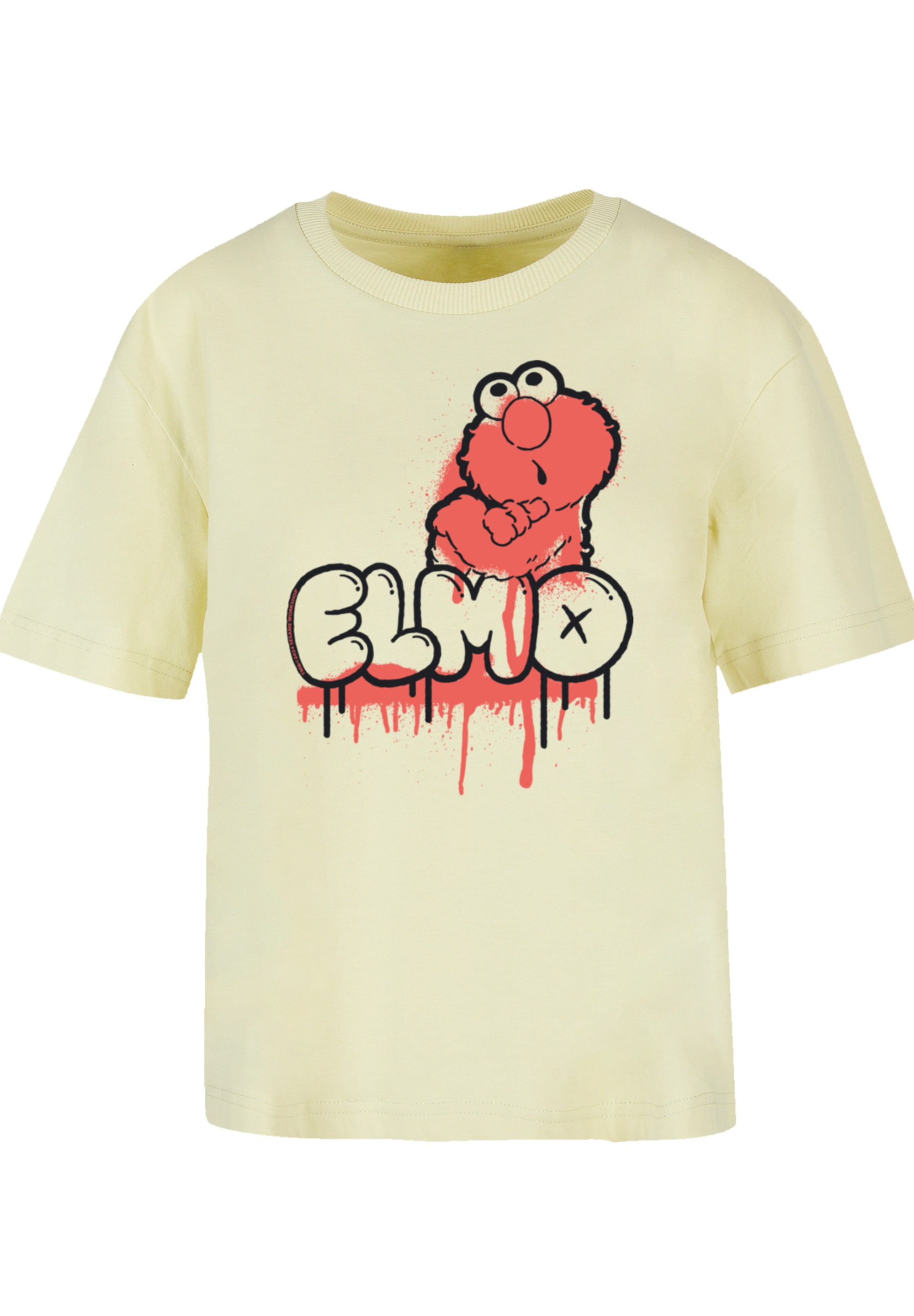 F4NT4STIC T-Shirt "Sesamstraße Elmo Graffiti", Premium Qualität günstig online kaufen