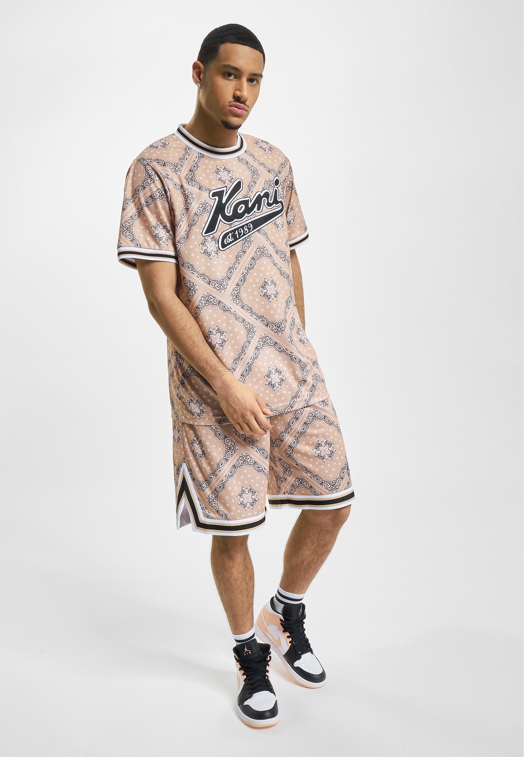 Karl Kani T-Shirt »Karl Kani Herren KM232-008-2 KK Varsity Paisley Mesh Tee«, (1 tlg.)