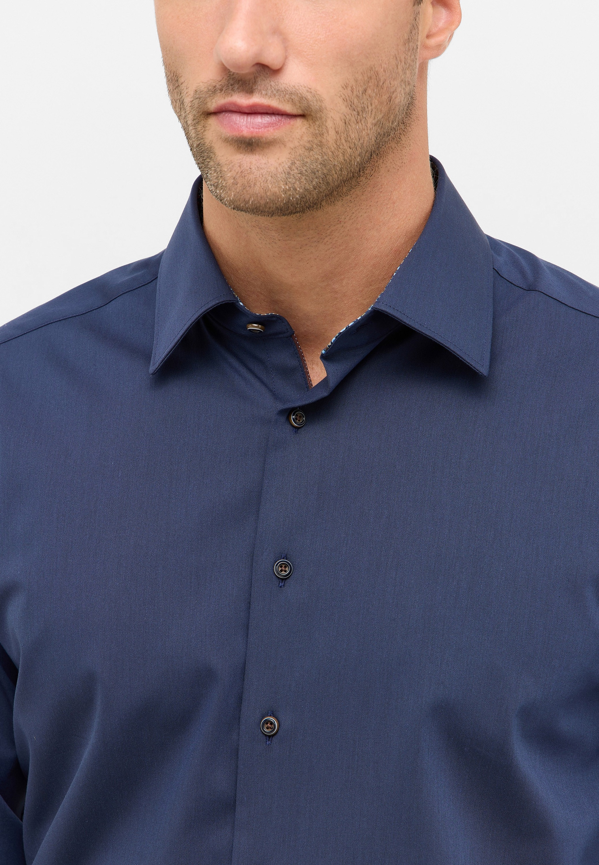 Eterna Langarmhemd »MODERN FIT«, NON IRON (bügelfrei)