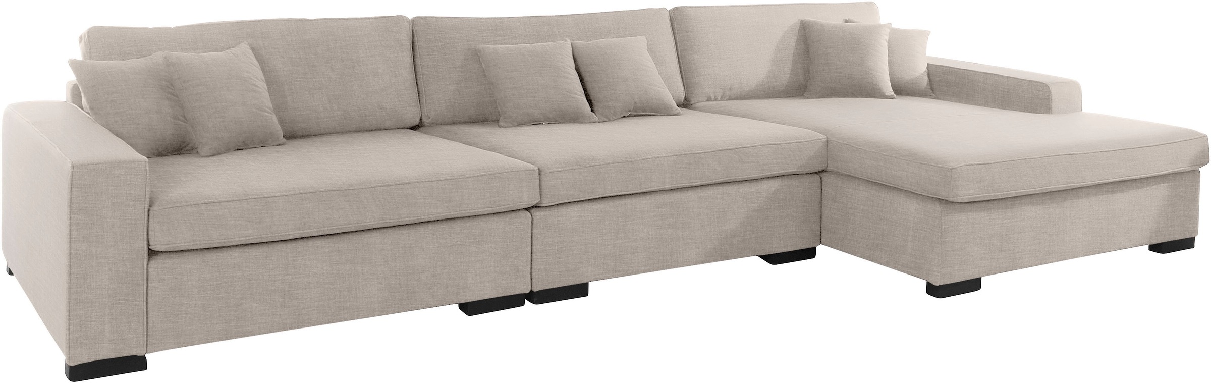 Guido Maria Kretschmer Home&Living Sofa-Eckelement »Skara XXL L-Form«, Lounge-Sofa XXL mit Federkern-Polsterung, in vielen Bezugsvarianten