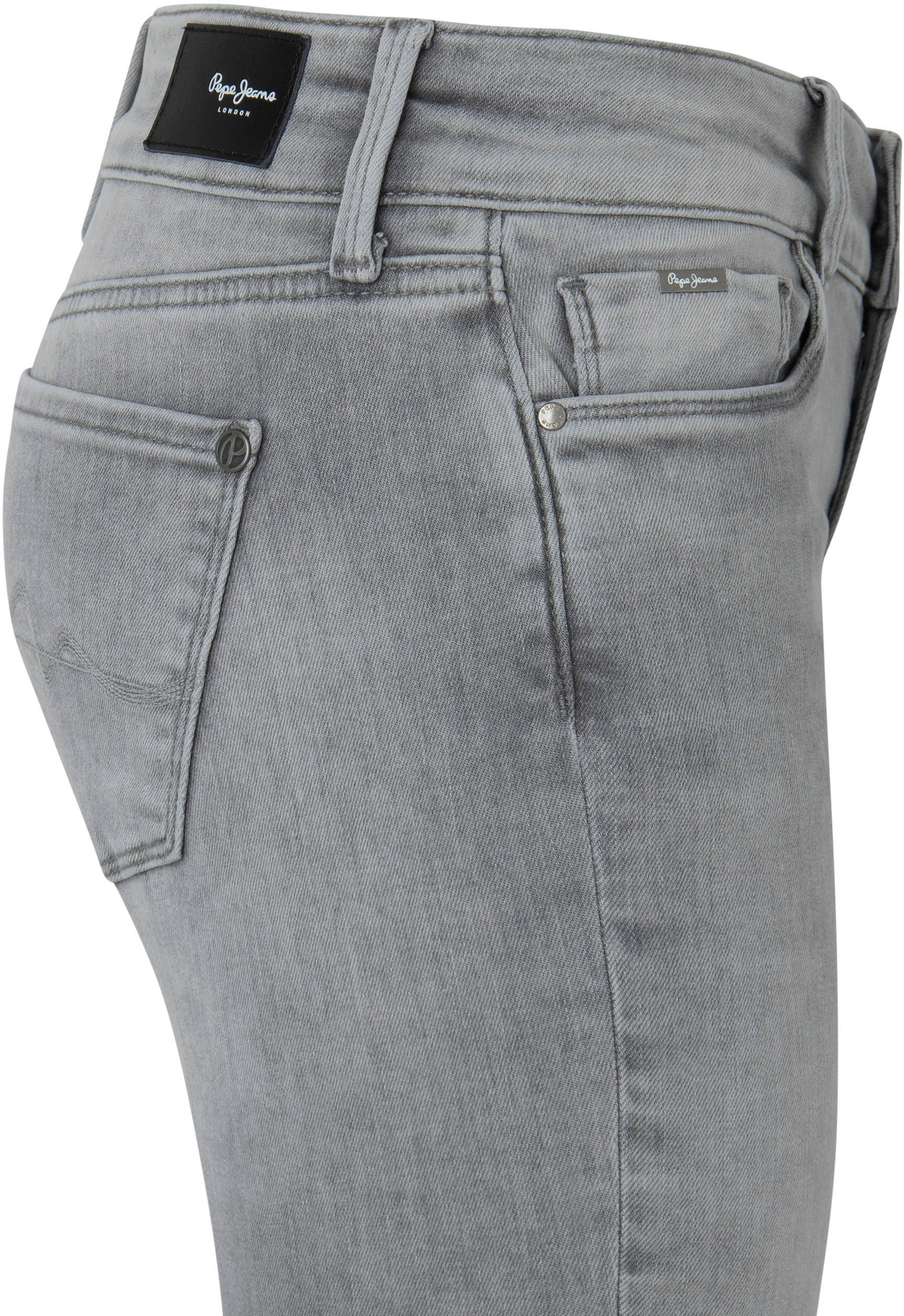 Bund bestellen 5-Pocket-Stil | Jeans mit »SOHO«, Stretch-Anteil und BAUR 1-Knopf im Skinny-fit-Jeans Pepe