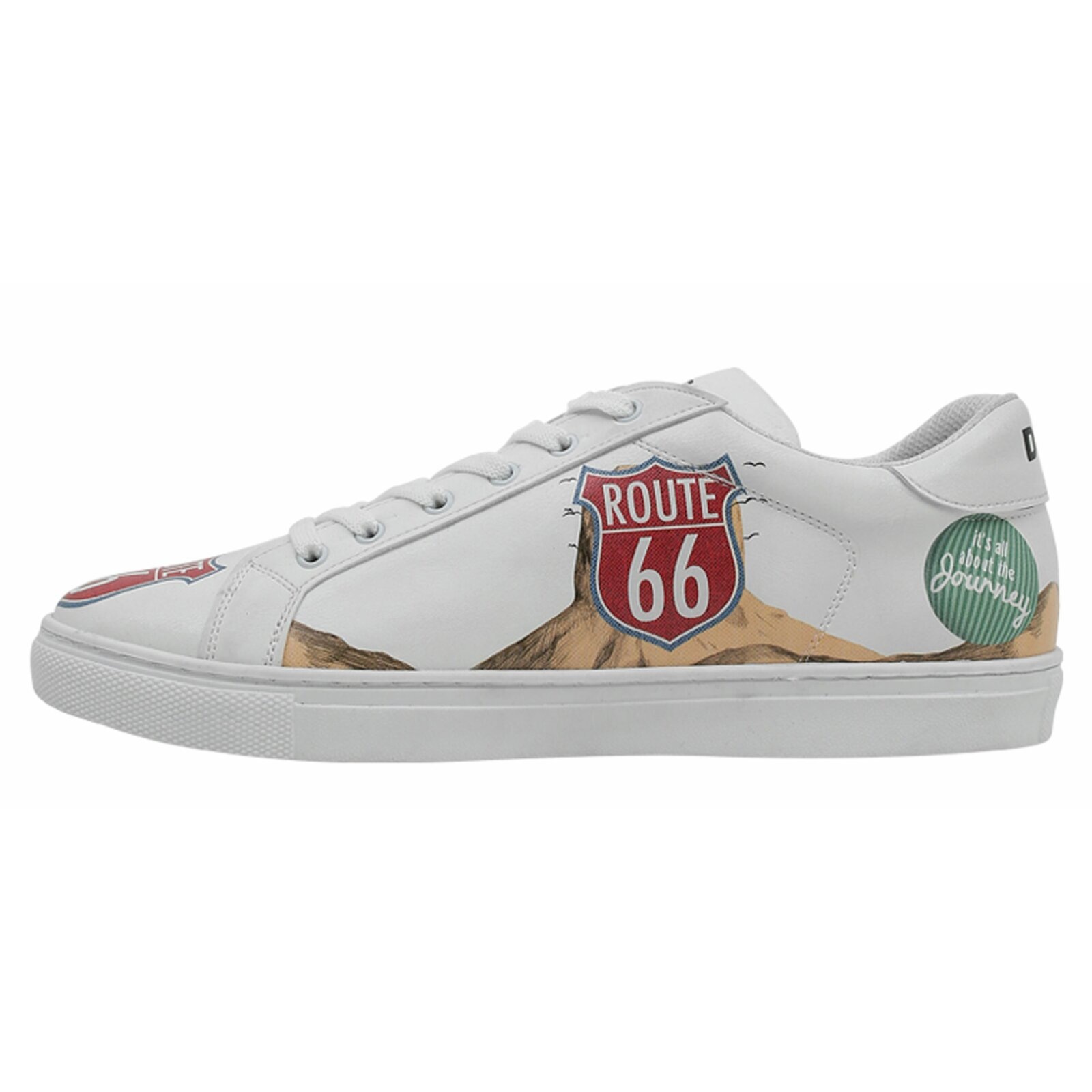 DOGO Sneaker »Ace Low-Top Sneaker Route 66 Damen Sneaker«, Vegan