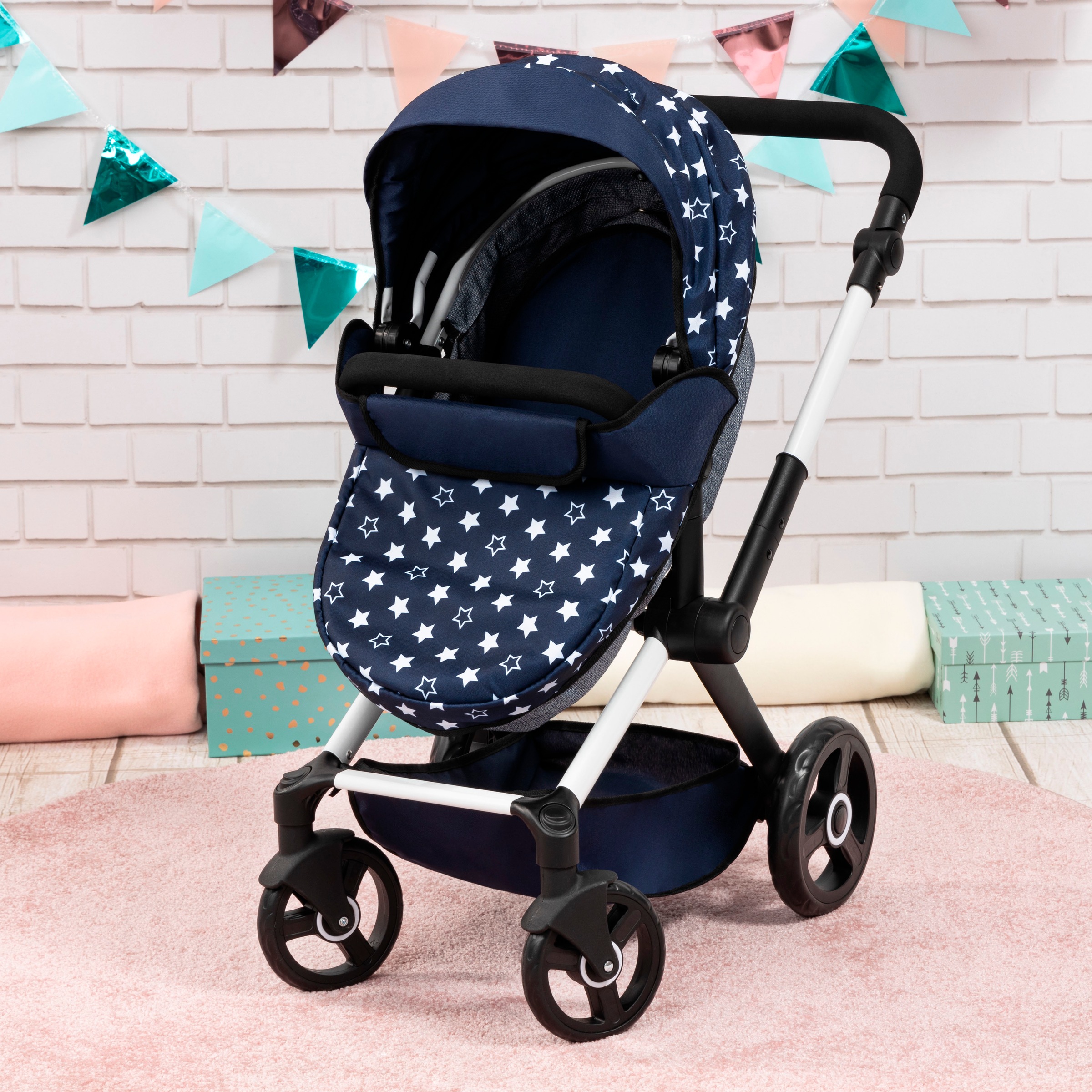 Bayer Kombi-Puppenwagen »Xeo, blau«