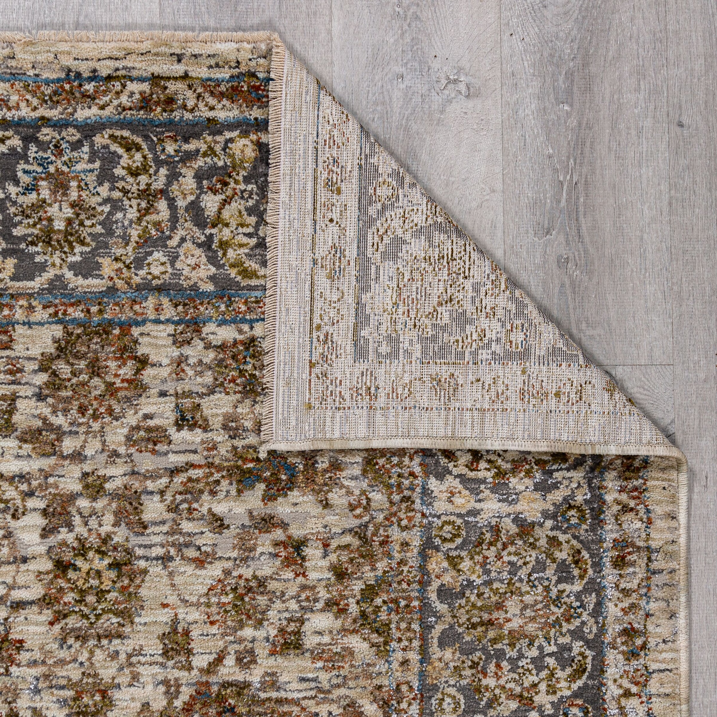 FLAIR RUGS Teppich »Zetta Vintage«, rechteckig, 7 mm Höhe, mit recyceltem Material