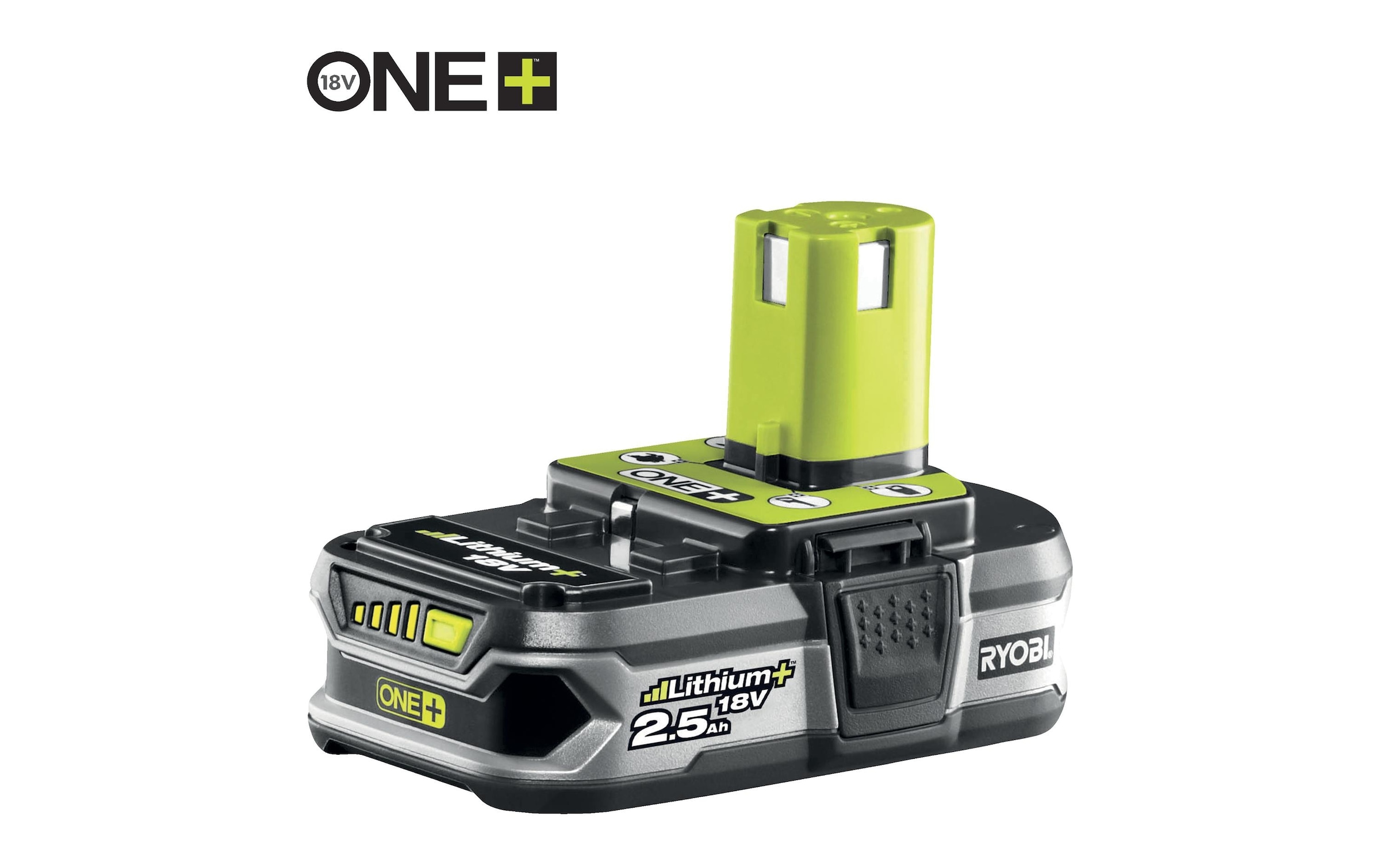 RYOBI Akku »Starterset 18 V ONE+ 2,5 Ah« 2.500 mAh