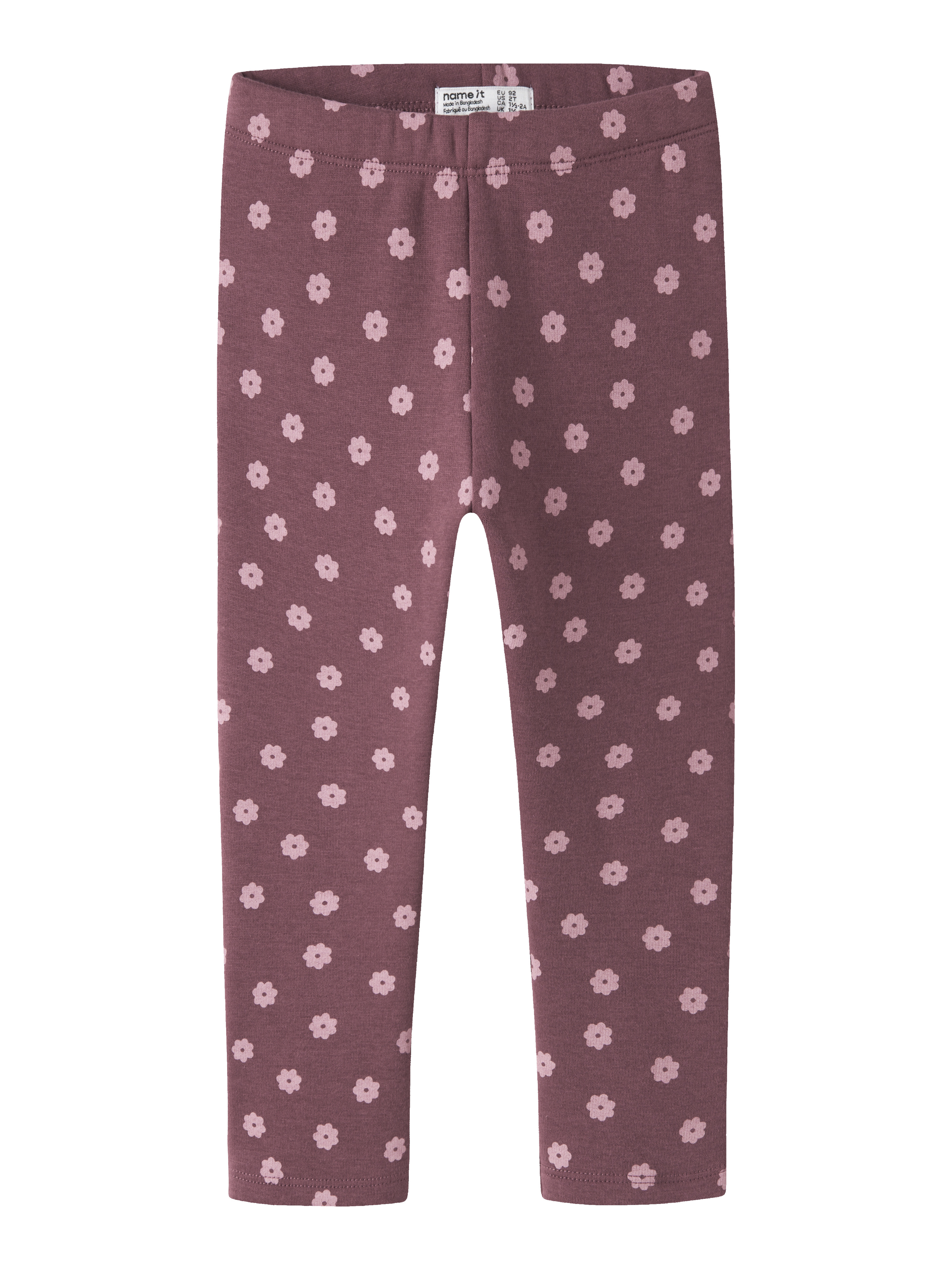 Name It Leggings "NMFDAVINA SWEAT FLEECE LEGGING" innen angeraut