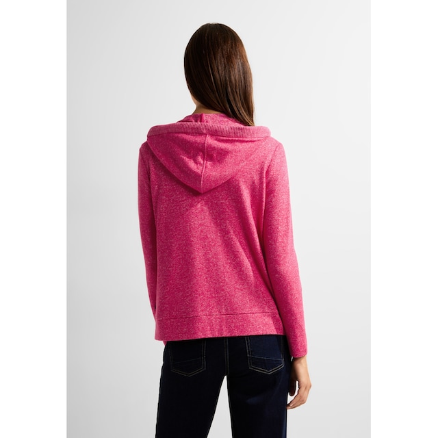 Cecil Shirtjacke »Cosy Melange Hoody Jacke«, mit Kapuze für kaufen | BAUR