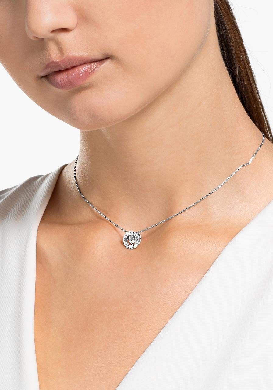 Swarovski Kette mit Anhänger »Una Sparkling Dc, 5286137«, mit Swarovski® Kristall