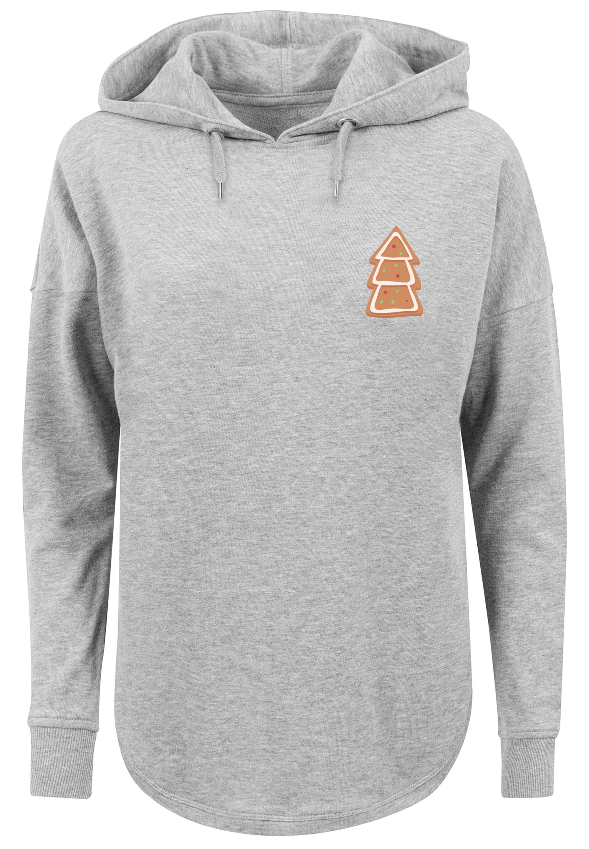 F4NT4STIC Kapuzenpullover »Gingerbread Lebkuchen Tree«, Print