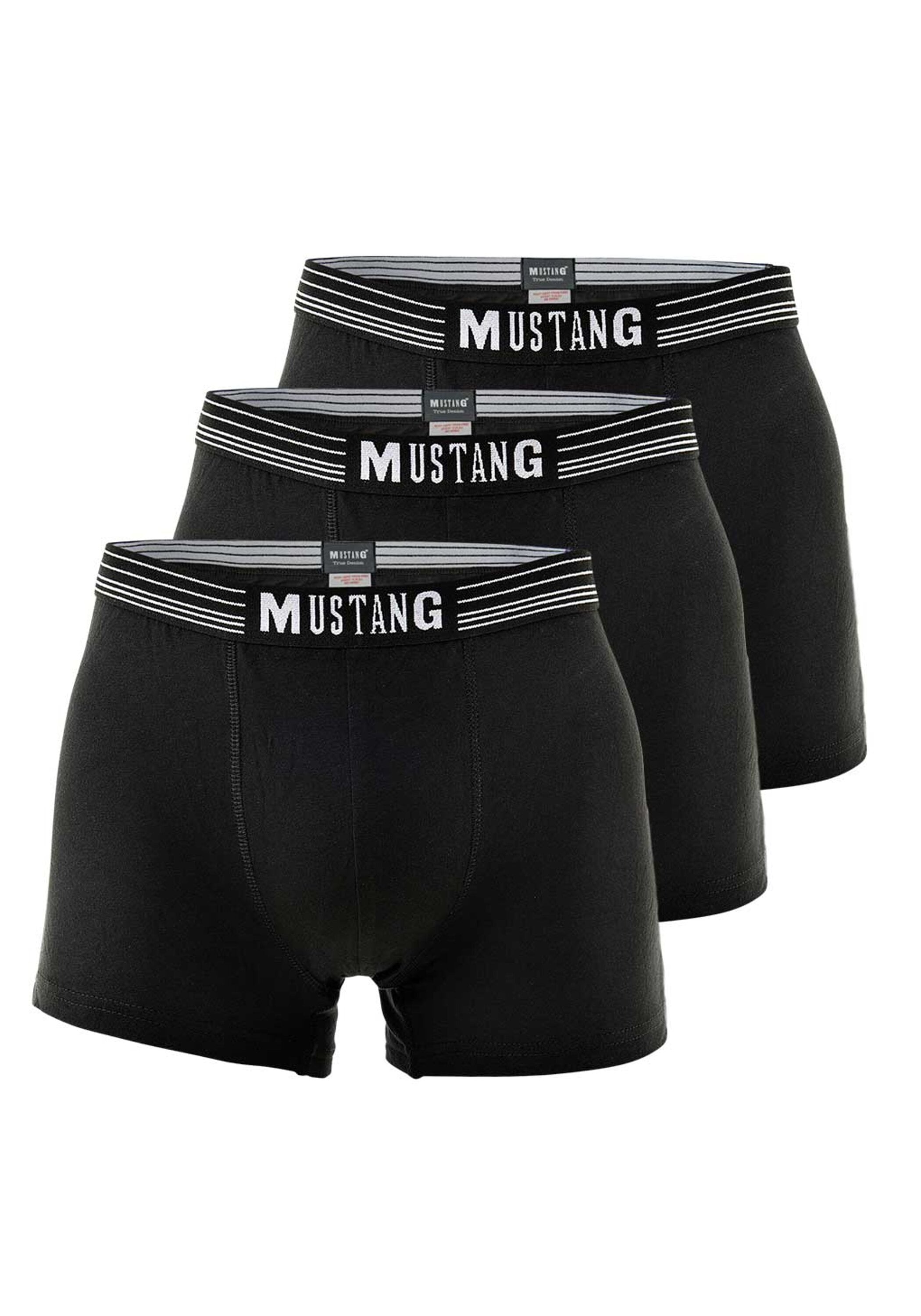 MUSTANG Boxershorts "Boxershort Retroshorts True Denim 3er Pack 3er Pack" günstig online kaufen