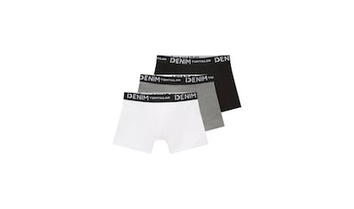 Boxershorts, (Packung, 3 St.), mit Logo-Stretchbund