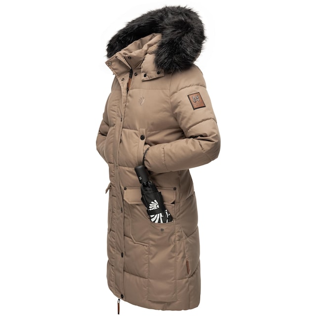 Navahoo Wintermantel »Cosimaa«, Warmer Damen Parka inkl. Einkaufstasche und  Regenschirm für bestellen | BAUR