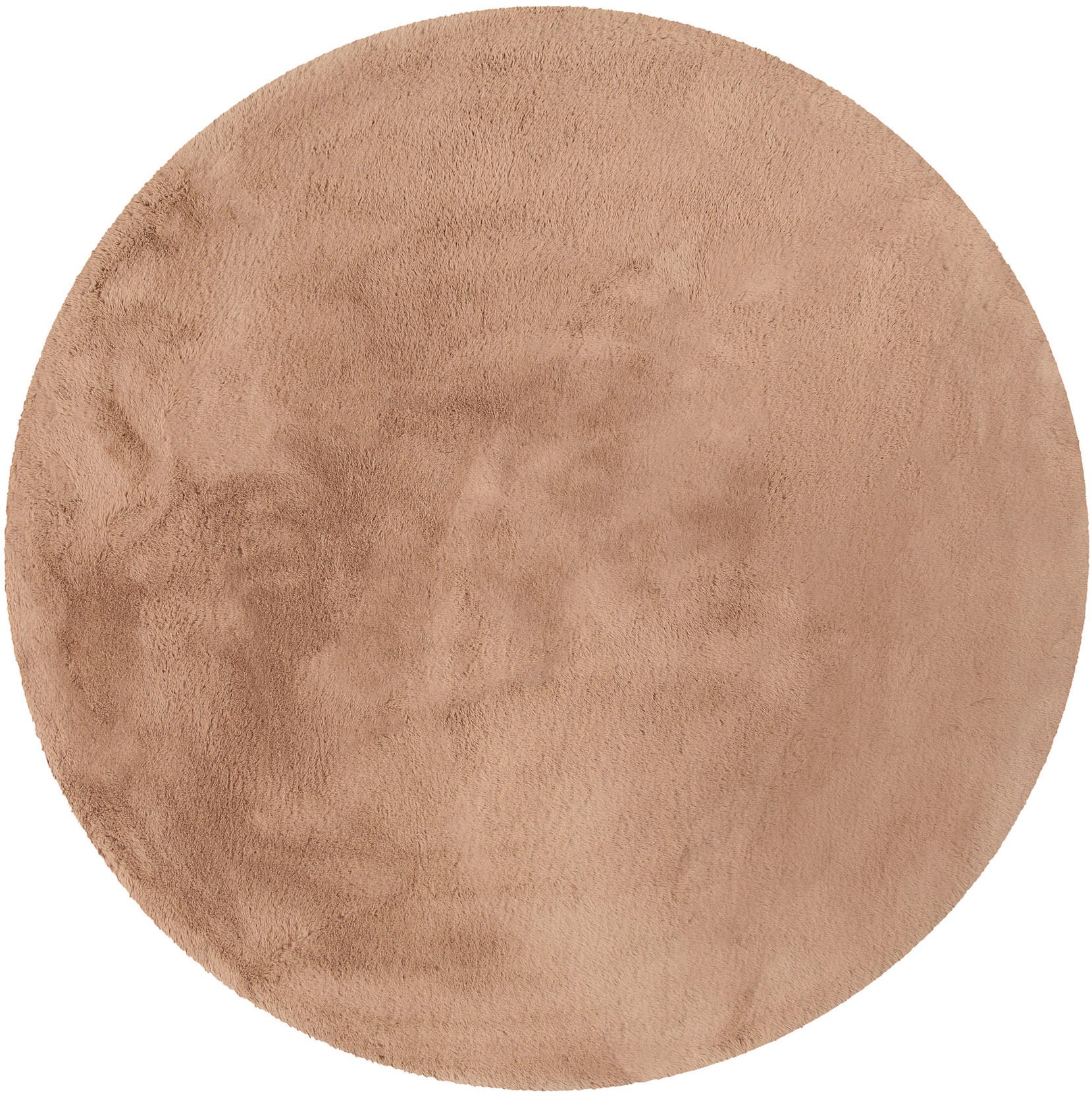 Esprit Alice ESP-4377 Round Shag Rug Powder Rose 200cm 2
