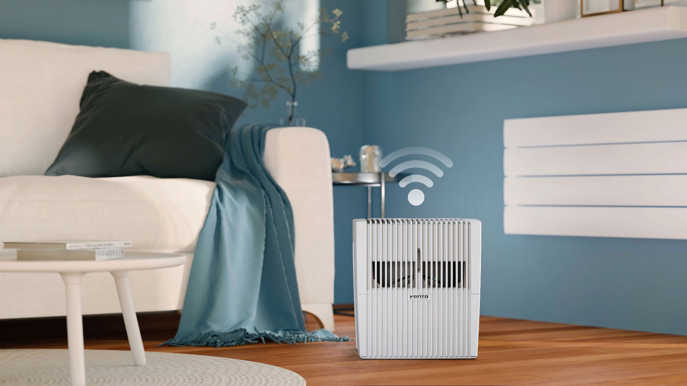 Venta Luftbefeuchter »AH510 Original Connect weiß«, 5 l Wassertank, ohne Filtermatten, 5L Wasserwanne, für Räume bis 35 m²