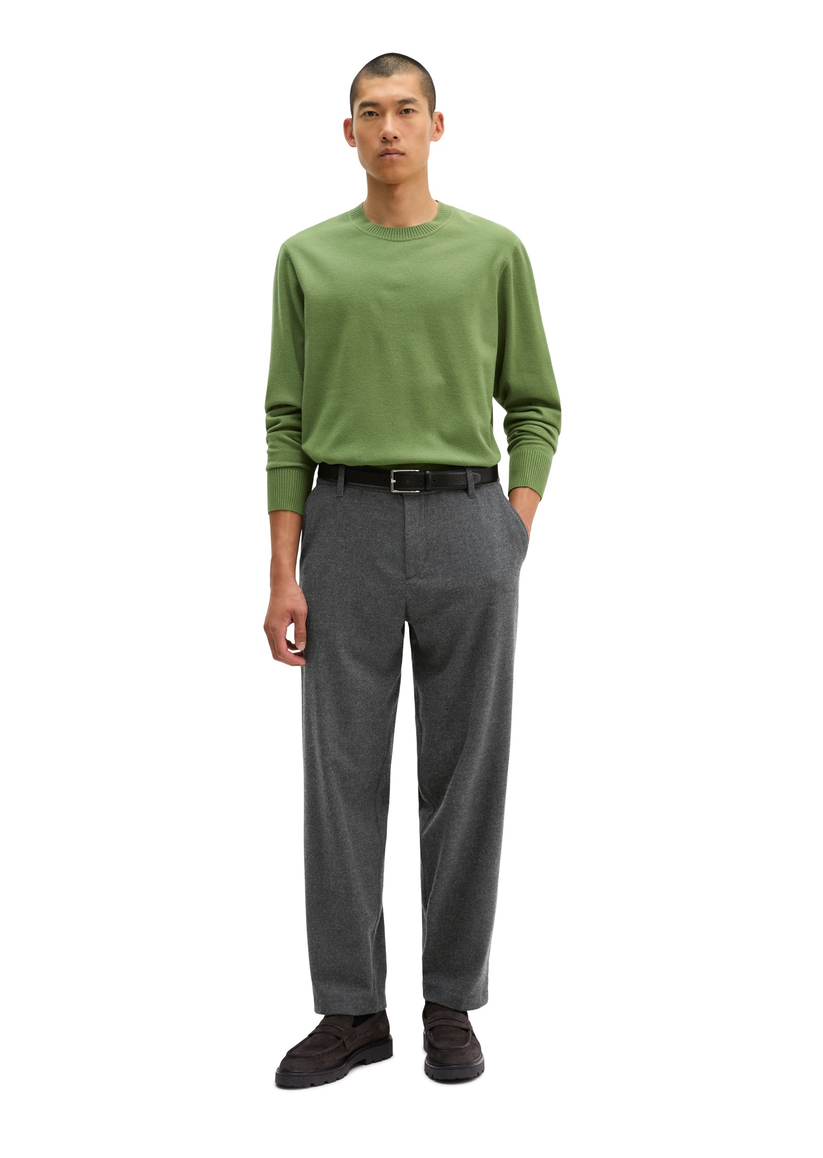 Marc O'Polo Strickpullover »in Walkwoll-Optik«
