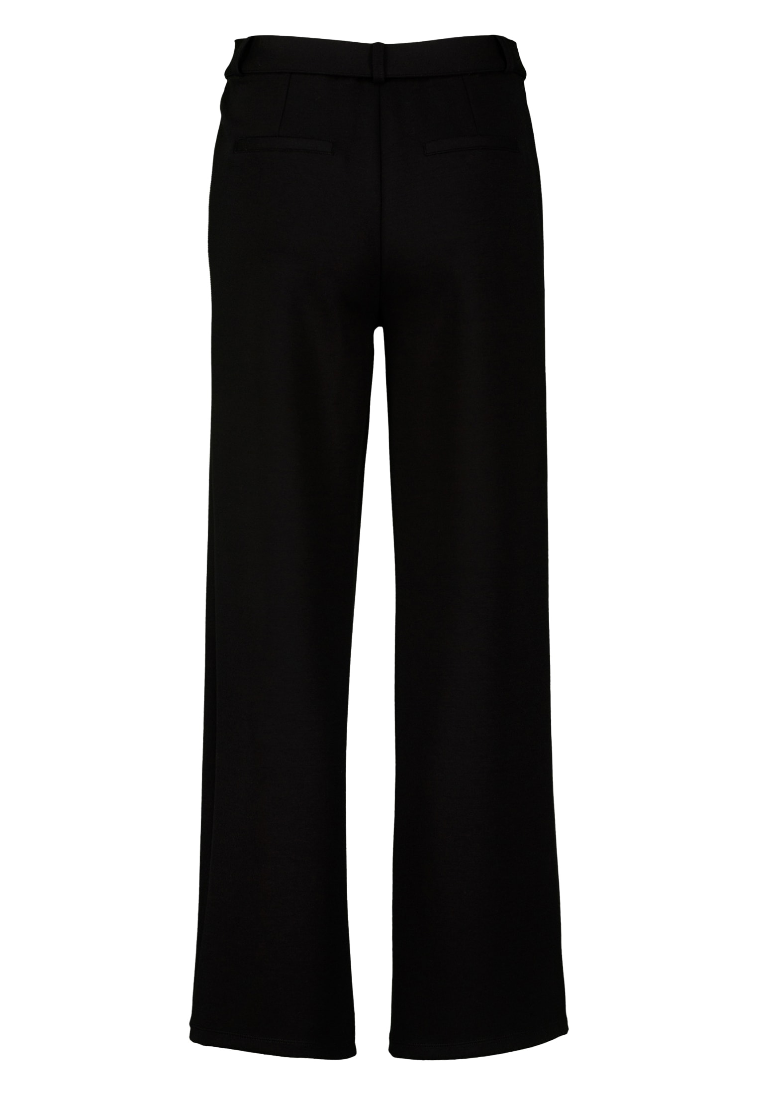 Zero Stoffhose »zero Hose weit mit Glitzerstreifen 32 Inch«, Gürtel