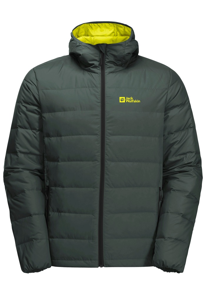 Jack Wolfskin Daunenjacke »ATHER DOWN HOODY M«, mit Kapuze