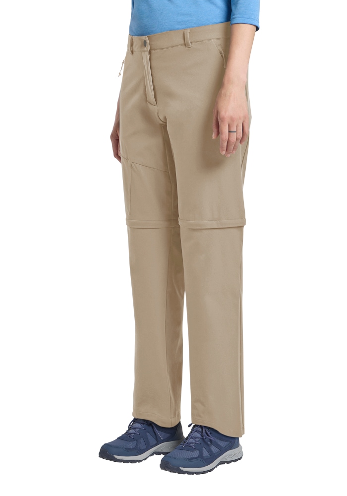 Jack Wolfskin Zip-off-Hose "PICO TRAIL ZIP OFF PANTS W" Zip-Off Trekkinghose, strapazierfähig, atmungsaktiv
