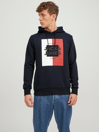 Jack & Jones Kapuzensweatshirt "JJOSCAR SWEAT HOOD" günstig online kaufen