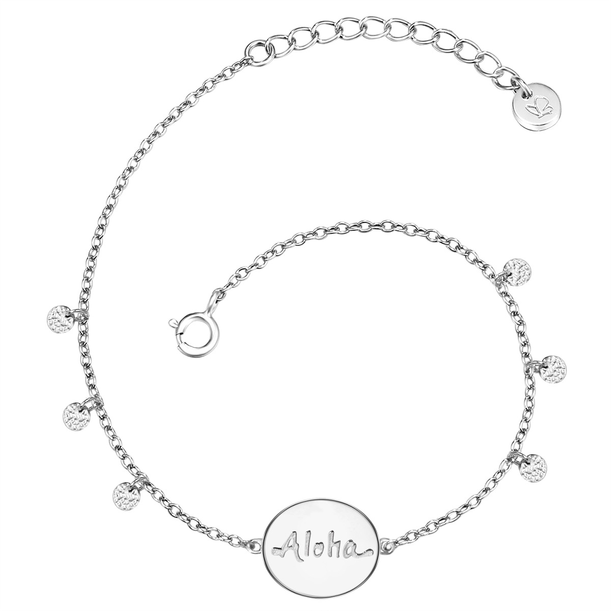 Damen Gliederarmband "G291", Silber 925 (Sterlingsilber)silber, GLANZSTÜCKE MÜNCHEN, Silber 925 (Sterlingsilber), Armbänder, aus Sterling Silber