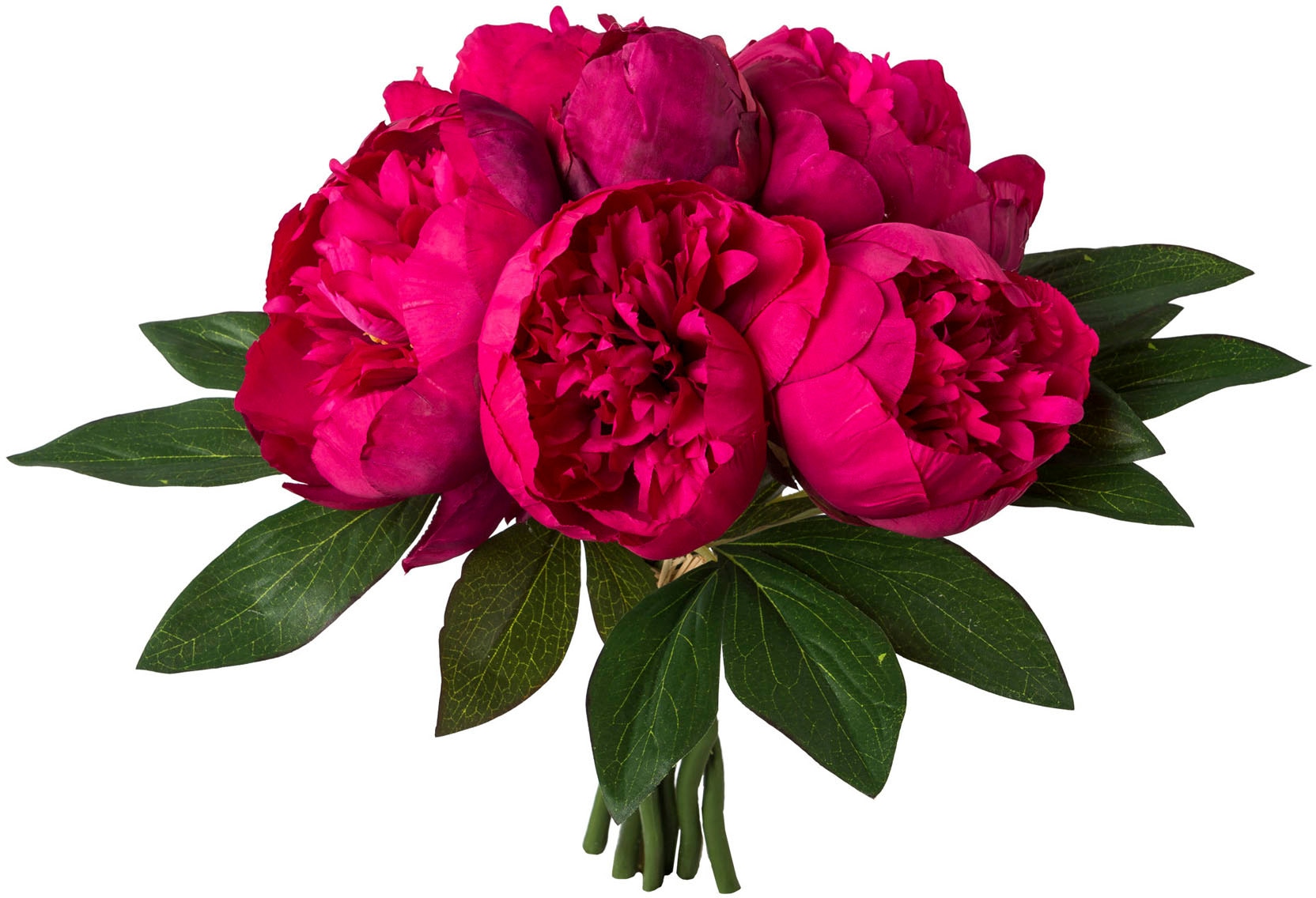 Creativ green Kunstpflanze »Bouquet aus Peonien«, 2er Set