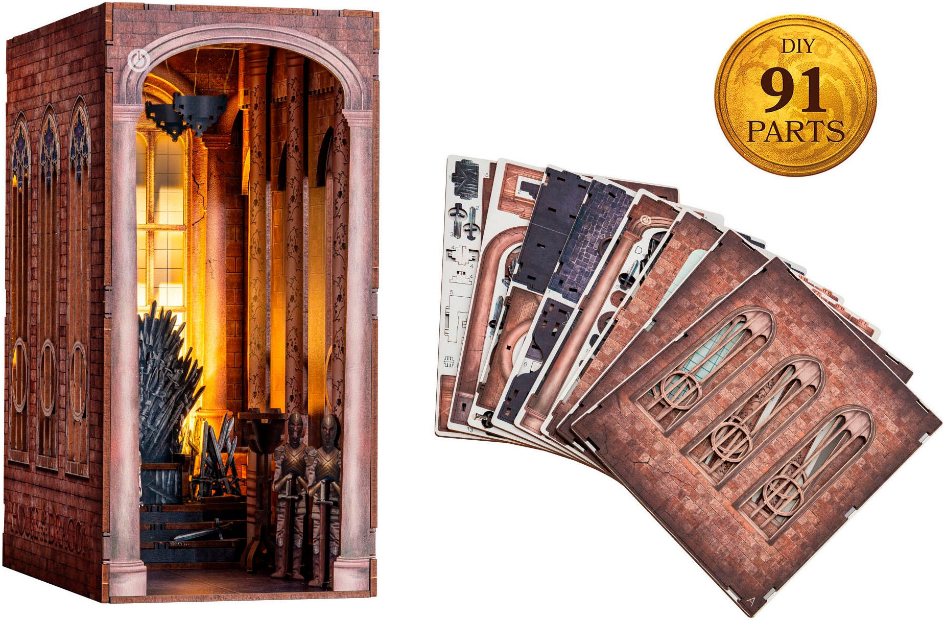 Revell® Modellbausatz »Revell Tiny Adventures, House of the Dragon, Iron Throne«