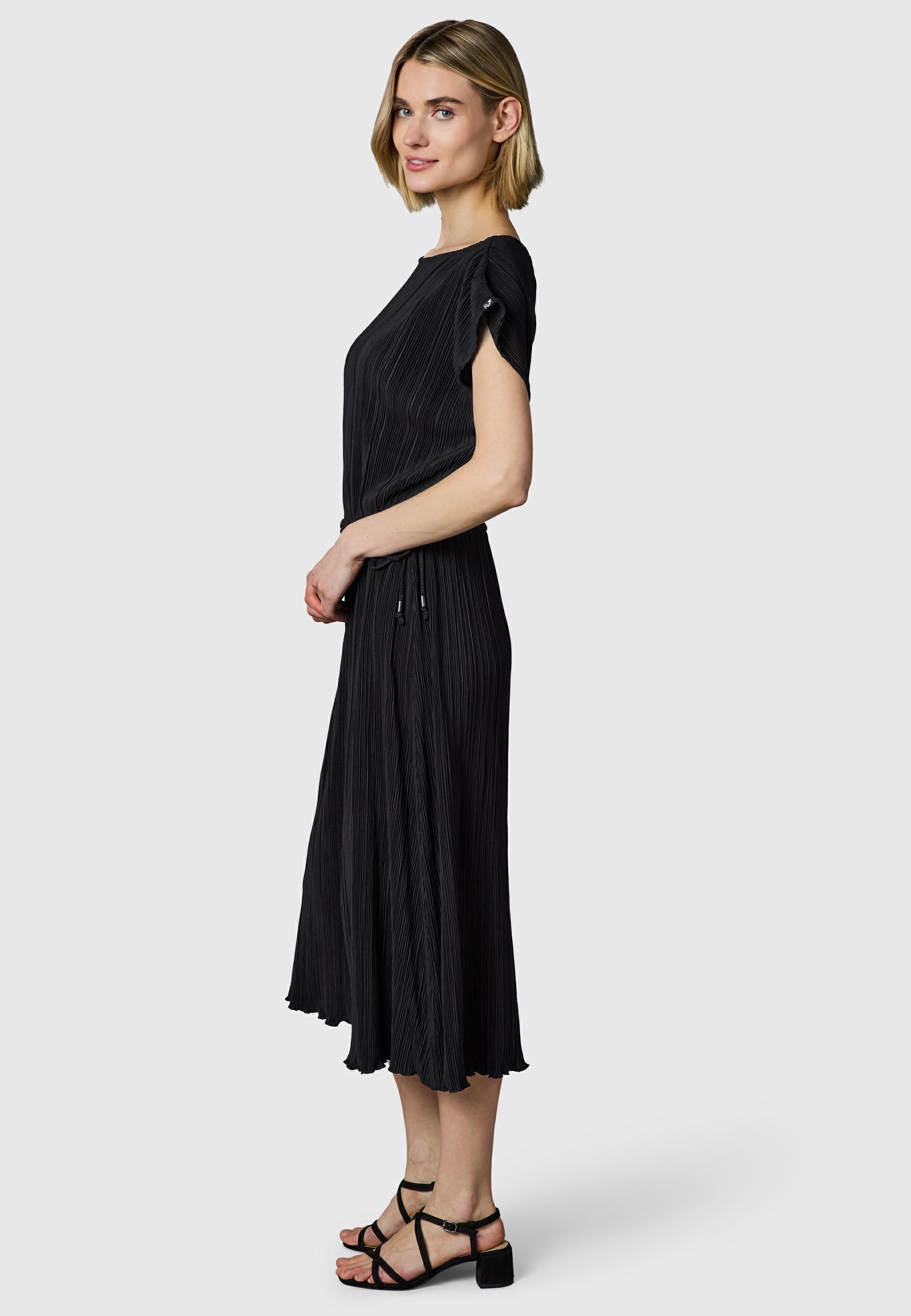 Ragwear Plisseekleid »Galit YOUMODO« Ohne Taschen Lockeres Plissee-Sommerkleid