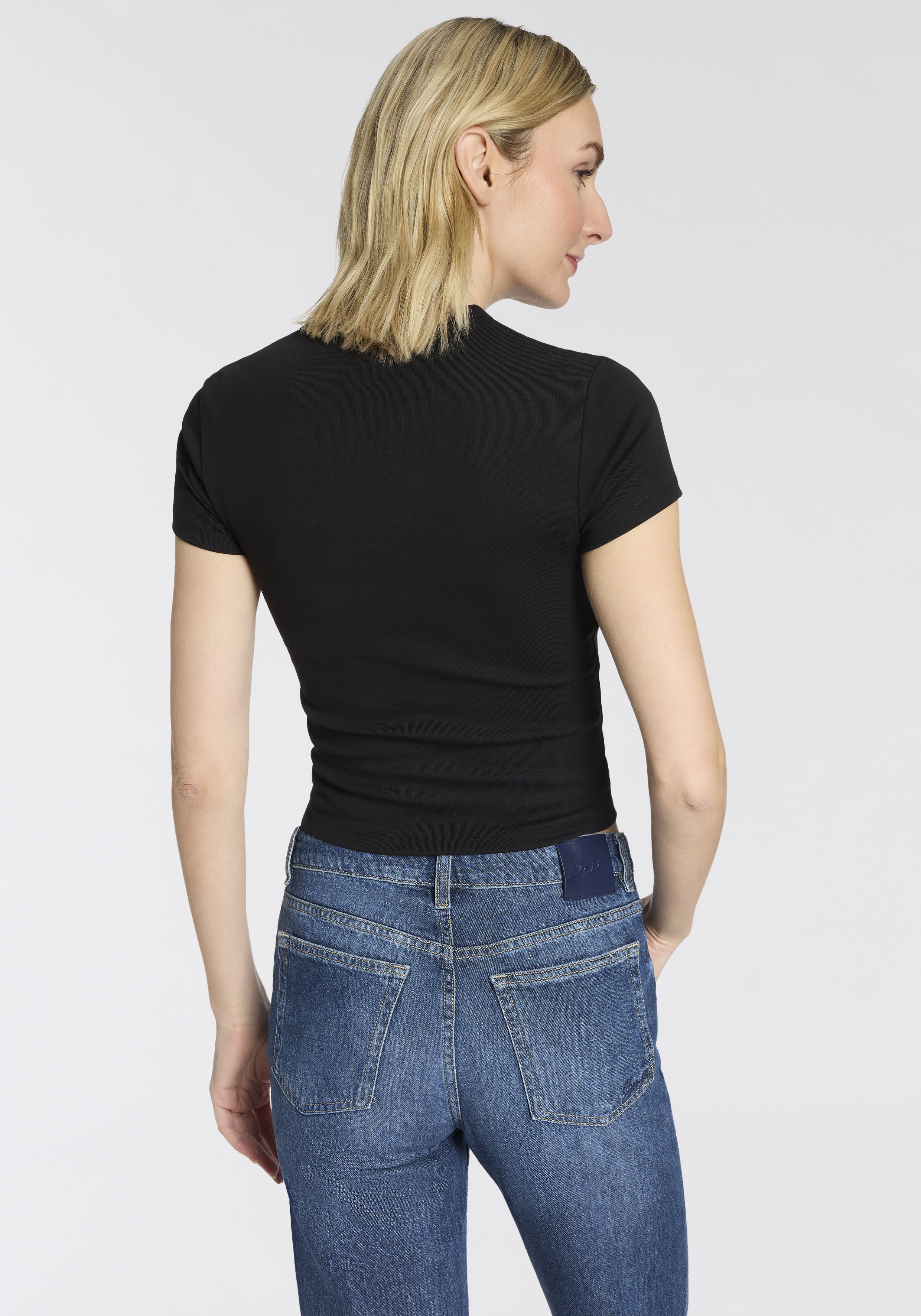 Thumbnail - HUGO Blue T-Shirt "Dever" im Slim Fit, Rundhals