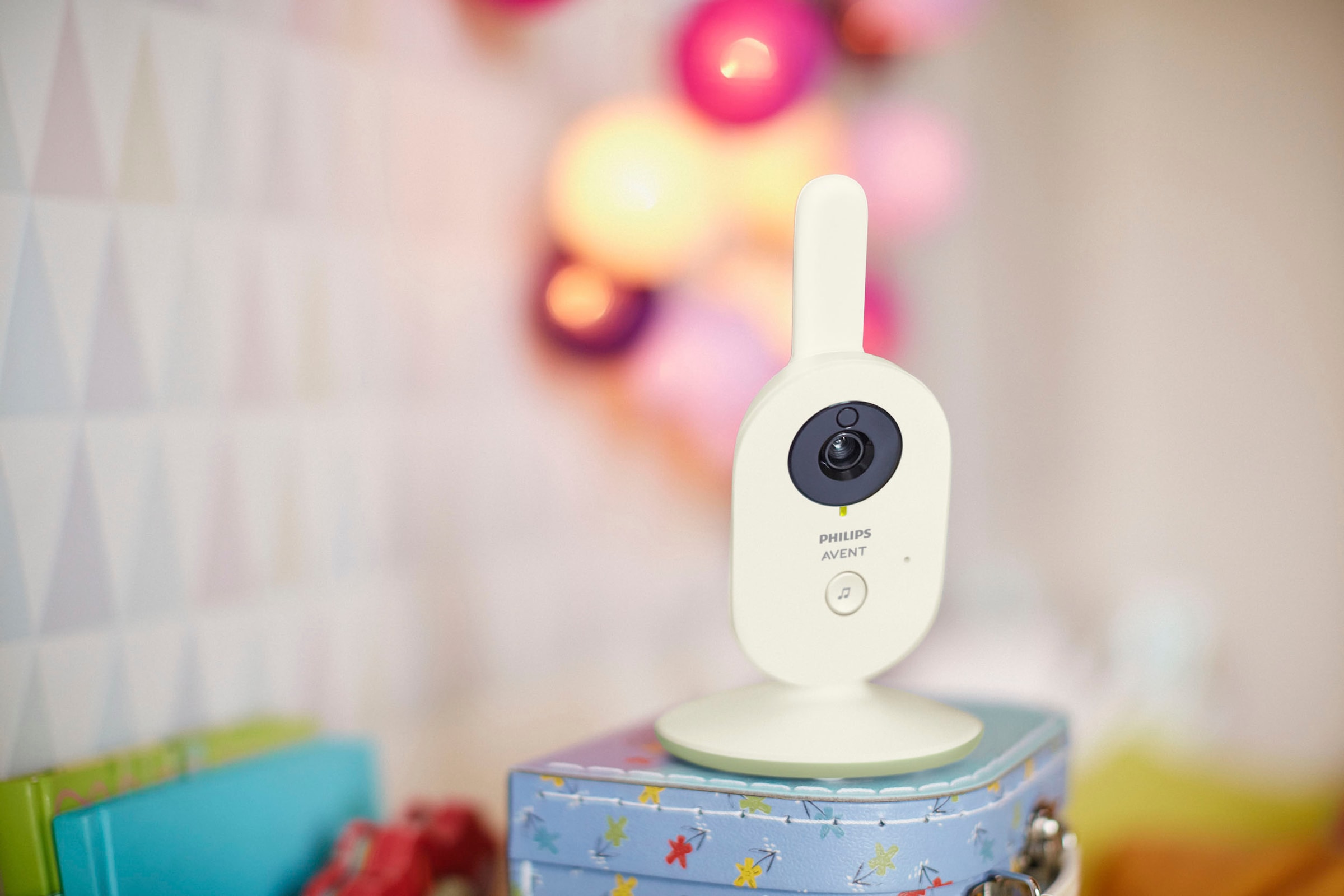 Philips AVENT Babyphone »Advanced SCD882/26 Video«, mit Farbbildschirm, Reichweite von 300 Metern und Gegensprechfunktion