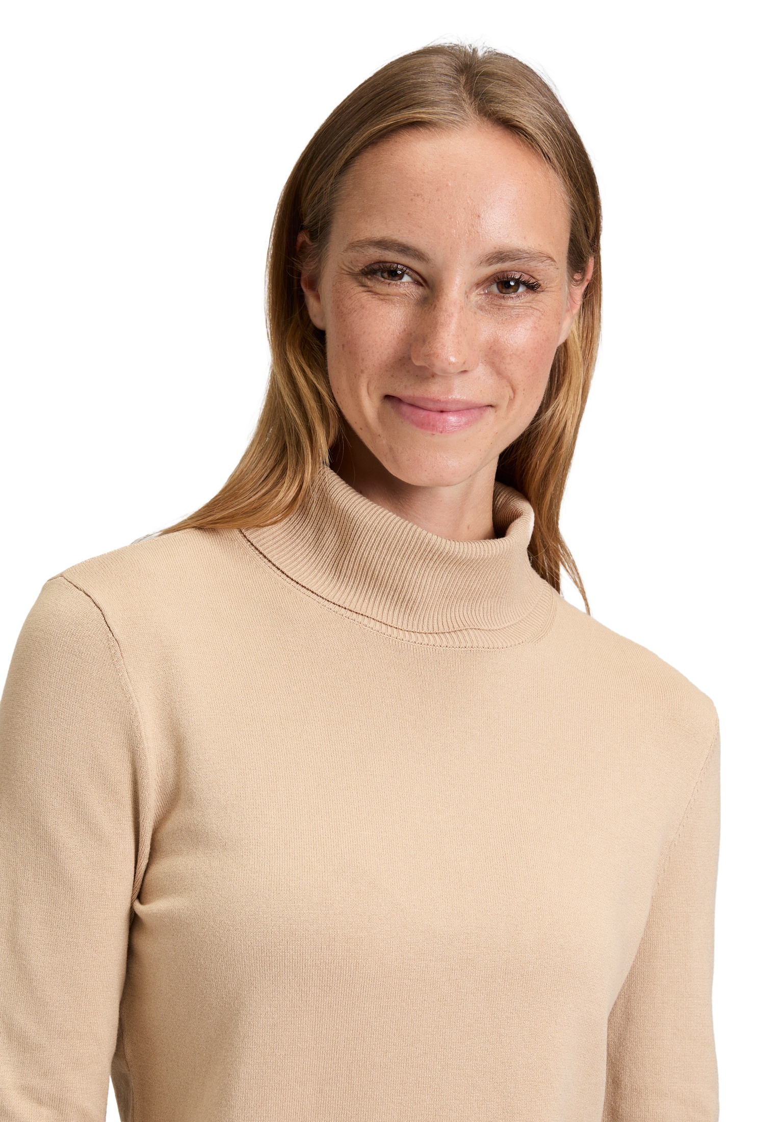 Betty Barclay Strickpullover »Betty Barclay Damen Rollkragenpullover langarm«, (1 tlg.)