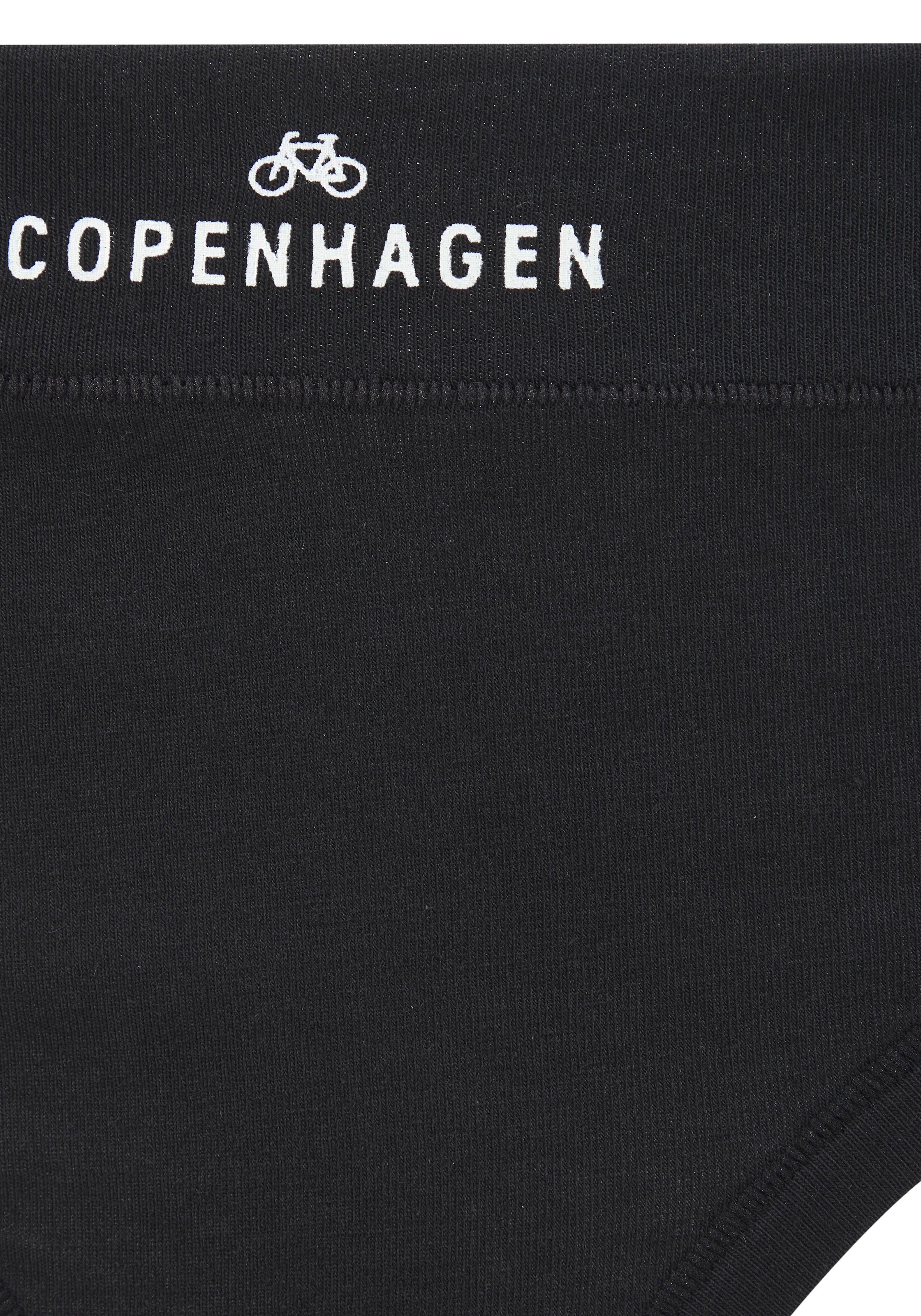 Copenhagen Studios Bikinislip »mit Logodruck am Bund«, (3er-Pack), aus softer Bio-Baumwollqualität