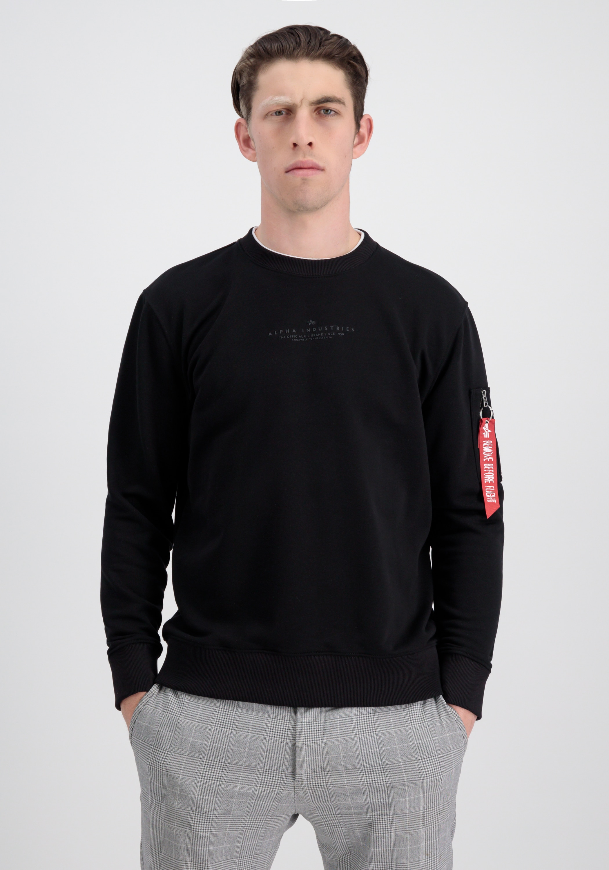 Alpha Industries Sweater "Alpha Industries Men - Sweatshirts Double Layer S günstig online kaufen