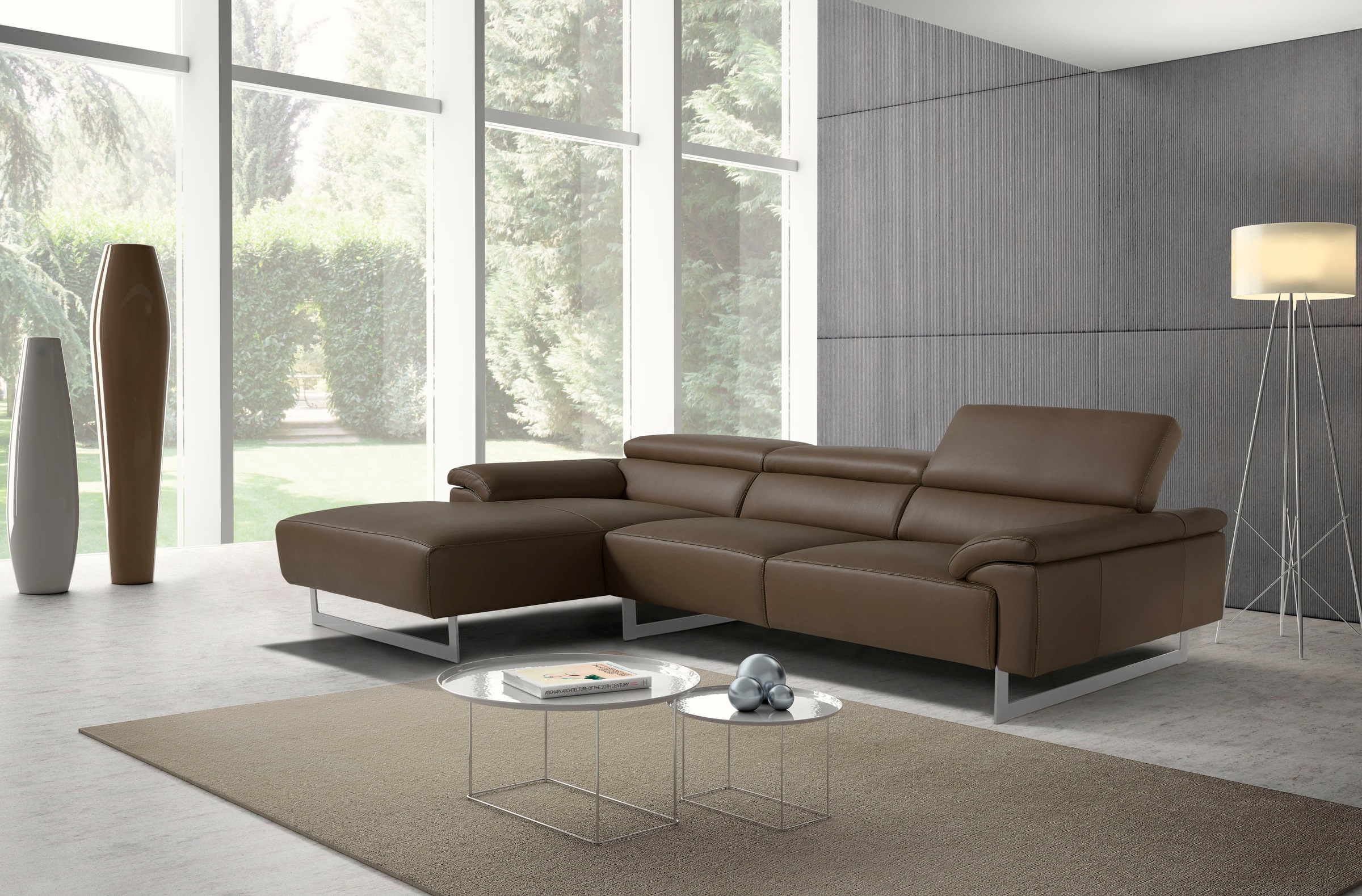 Egoitaliano Ecksofa "Malika, edel und bequem, Designsofa mit hochwertigen B günstig online kaufen