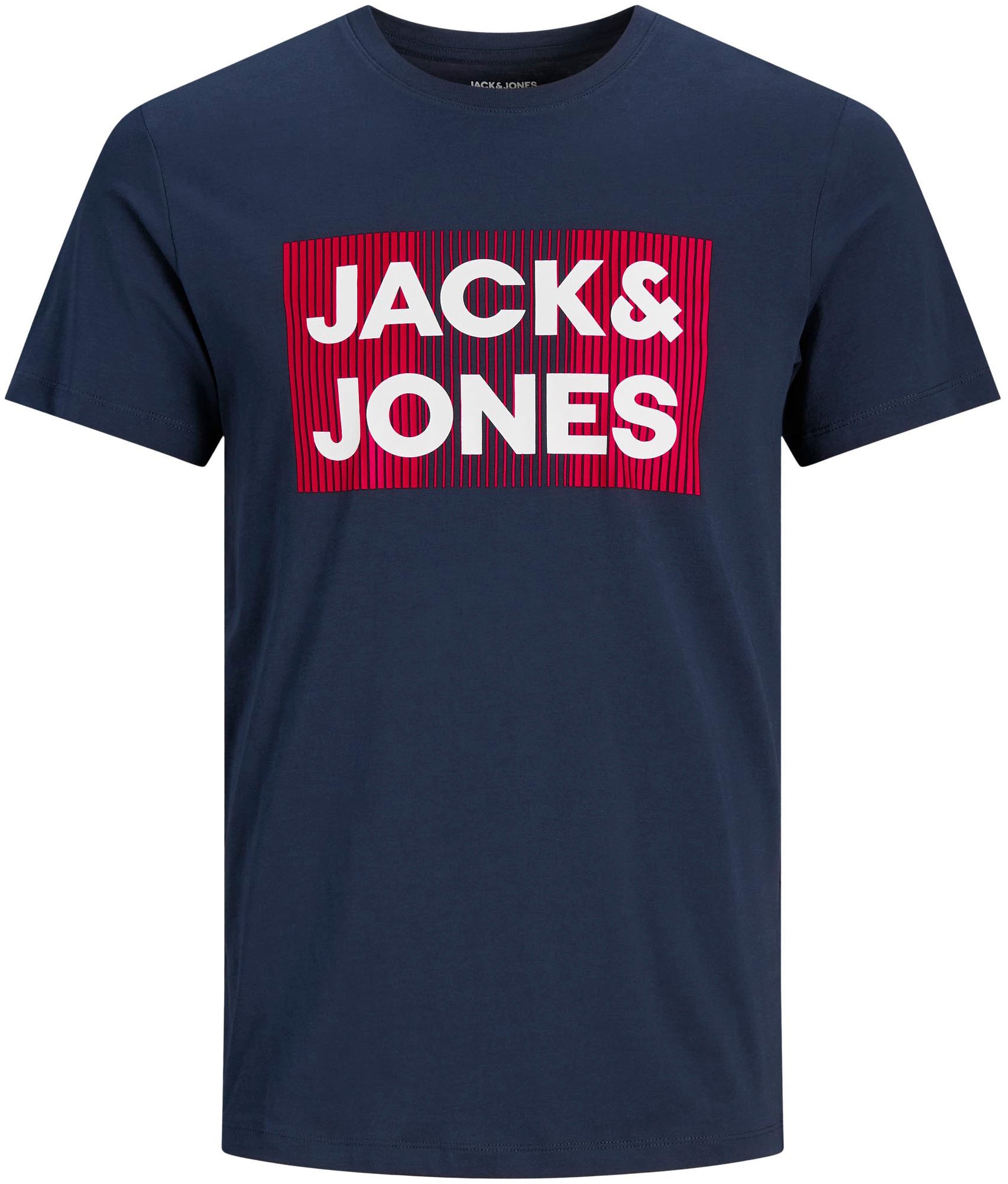 Jack & Jones T-Shirt »CORP LOGO TEE«, (Packung, 3 tlg., 3er-Pack)