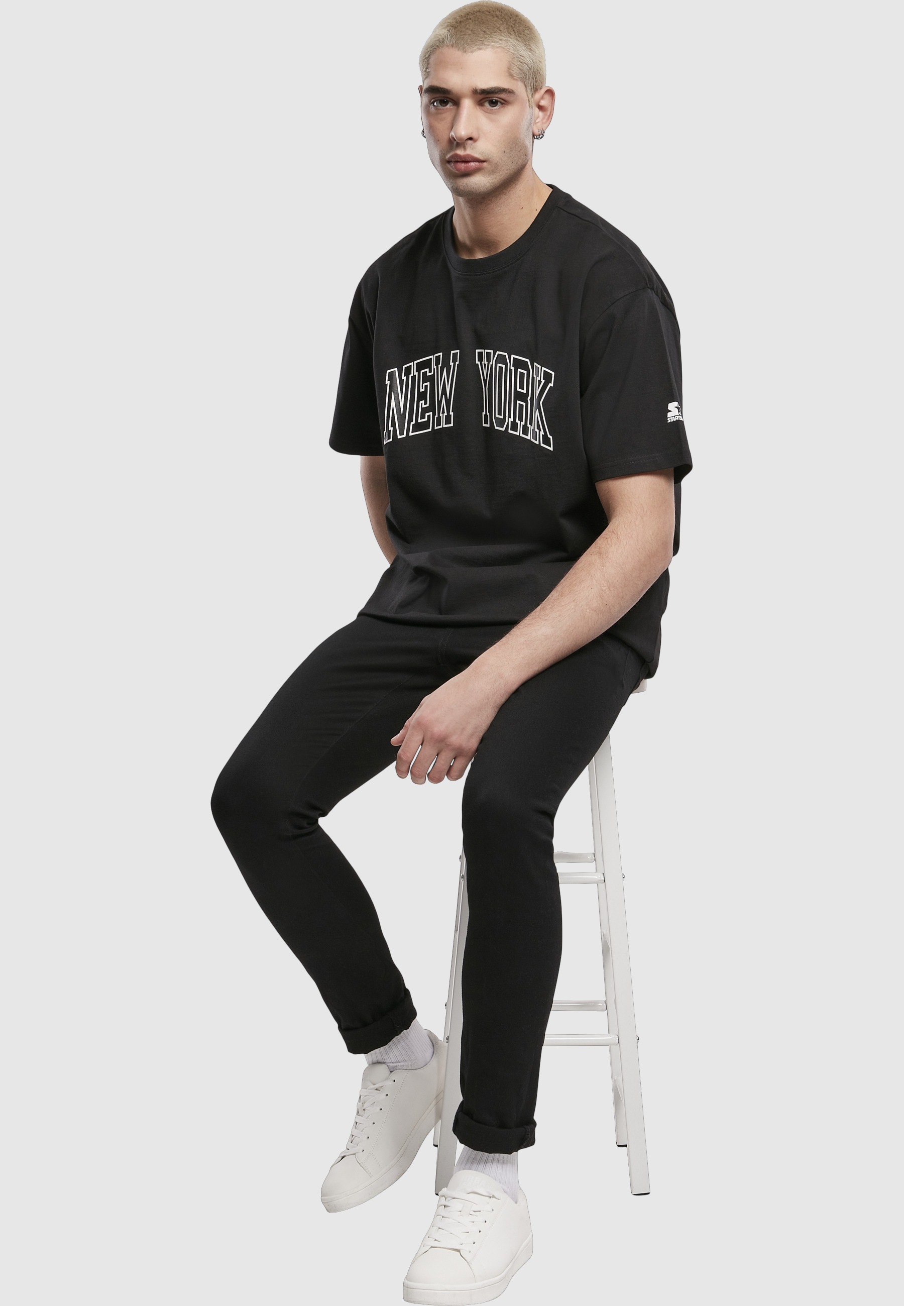 Starter Black Label Kurzarmshirt »Starter Black Label Herren Starter New York Tee« 1 Stk.