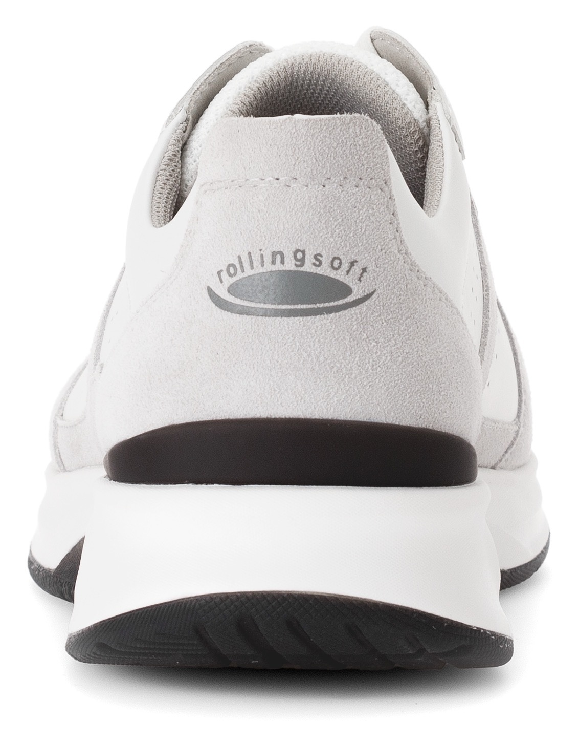 Gabor Rollingsoft Keilsneaker, Freizeitschuh, Halbschuh, Schnürer, gepolsterter Schaftrand, G-Weite