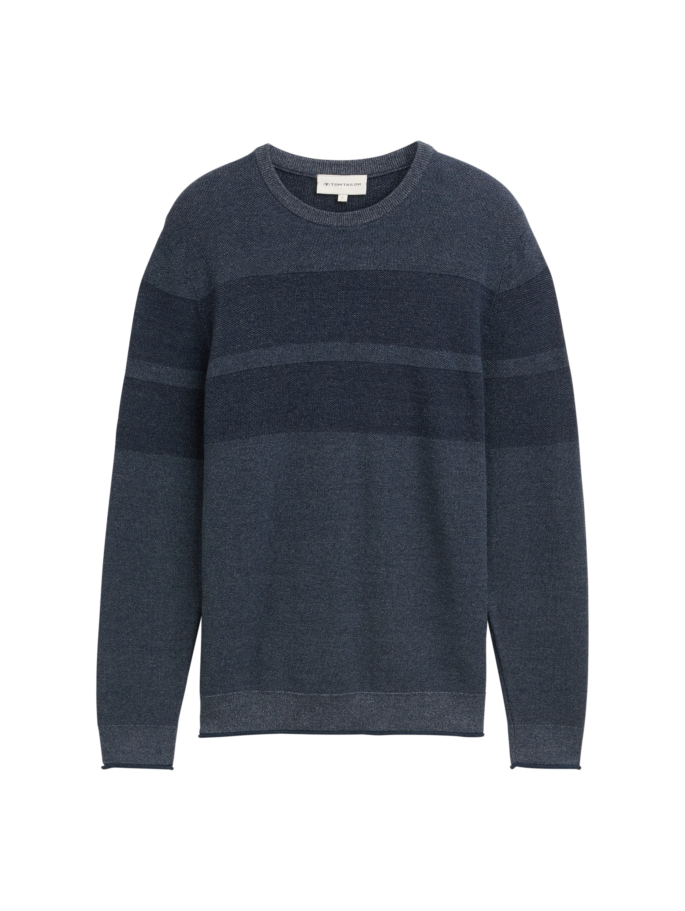 TOM TAILOR Strickpullover, im Streifen-Look
