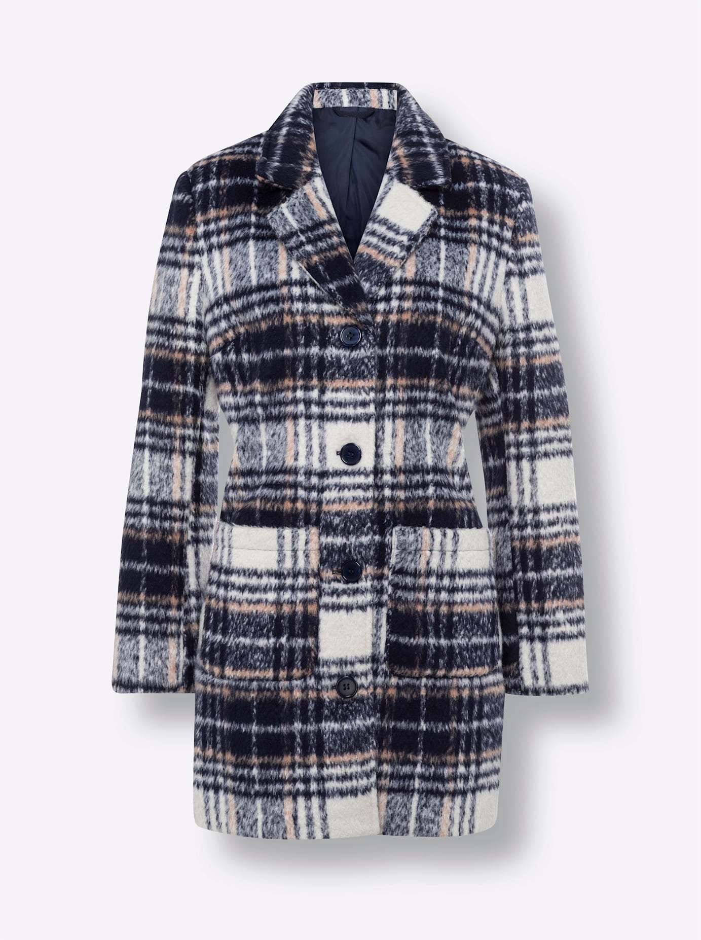 Classic Basics Langjacke, ohne Kapuze
