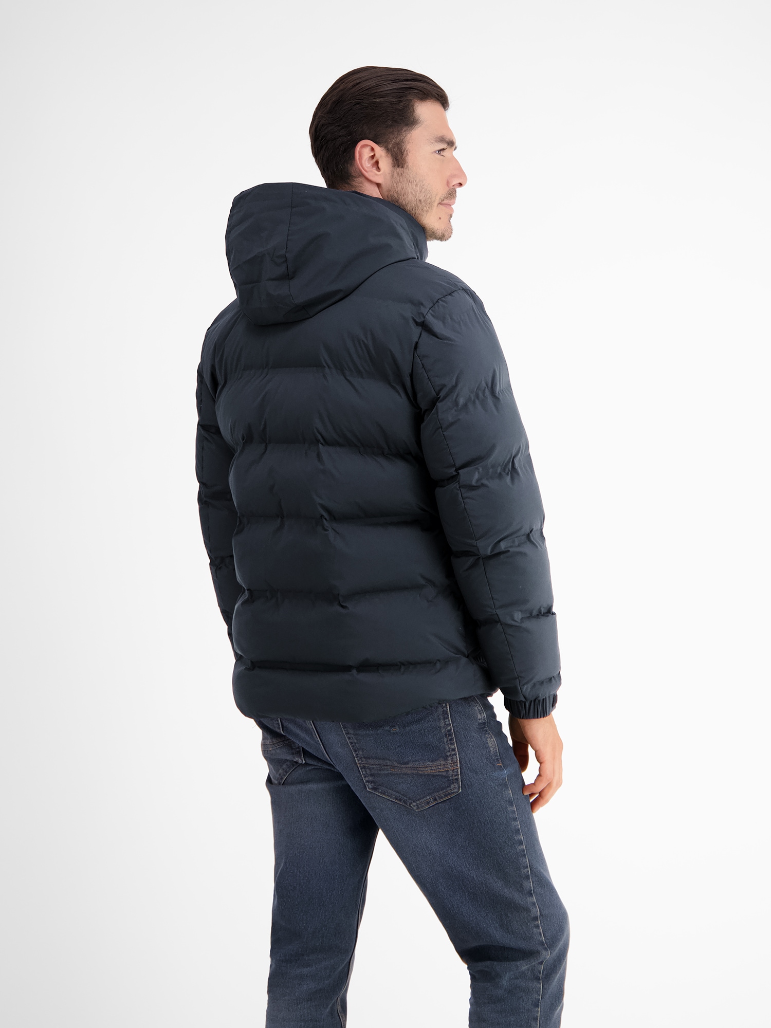 LERROS Steppjacke »LERROS Warm gefütterter Steppblouson mit versteckter Kapuze«, mit Kapuze, Wasser- und windabweisend, atmungsaktiv