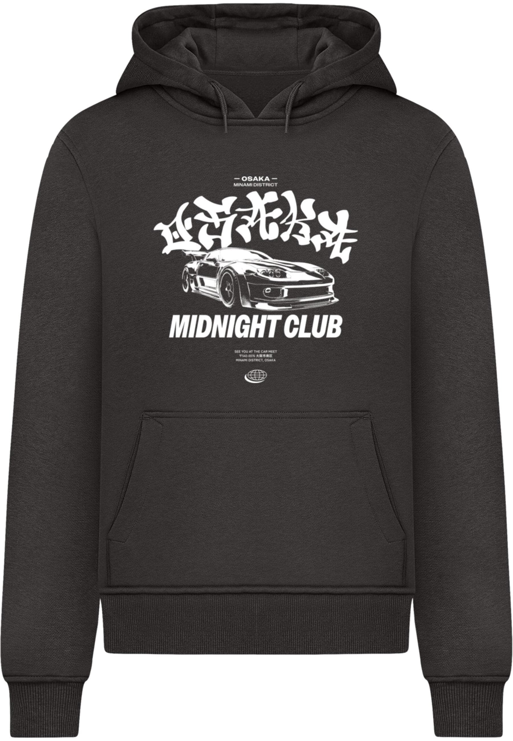 MisterTee Kapuzensweatshirt "MisterTee Midnight Racing Club Hoody", (1 tlg. günstig online kaufen
