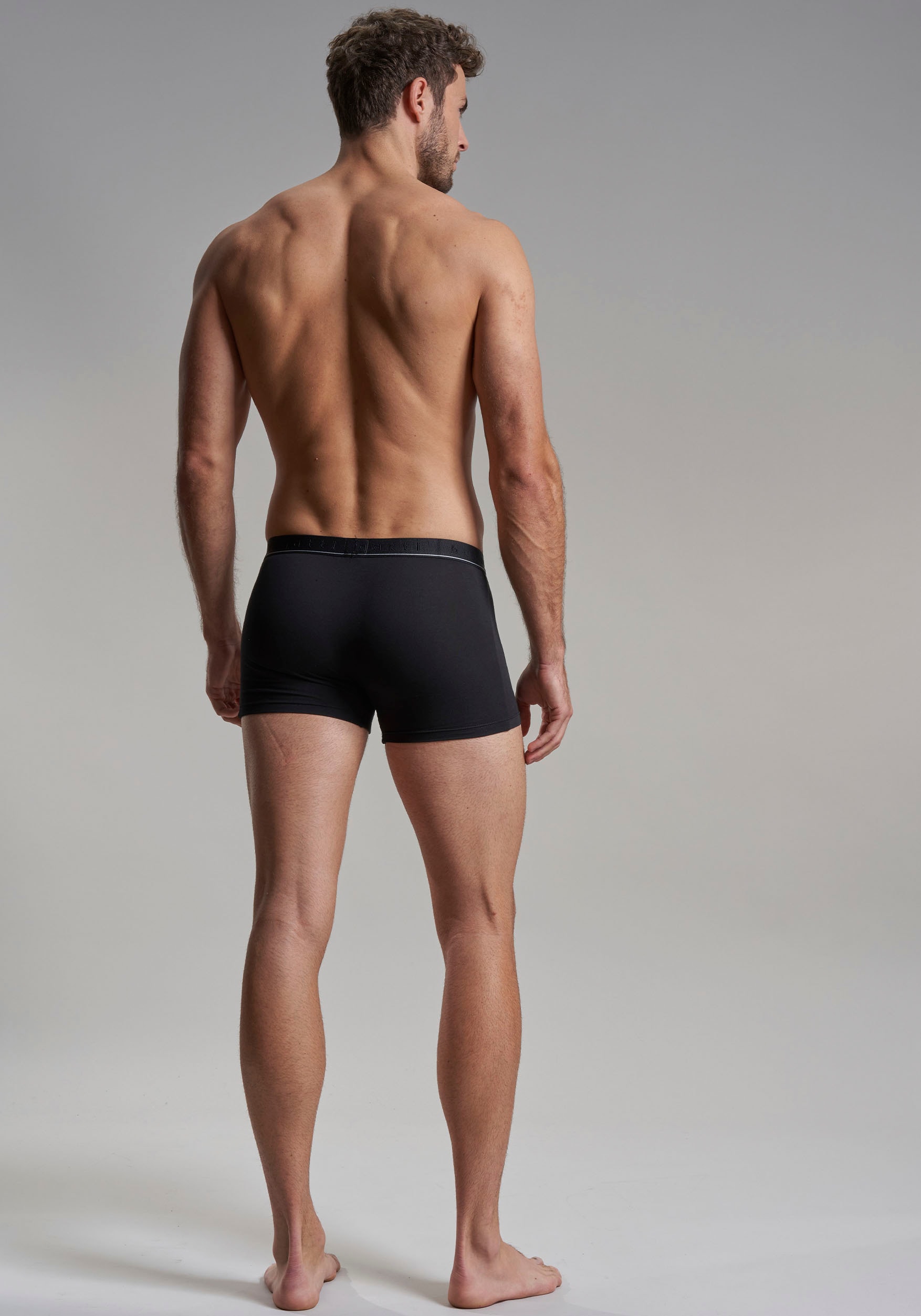 bugatti Boxershorts »Pants 2er Pack, ROM«, (2er Pack), mit elastischem Bund für eine optimale Anpassung