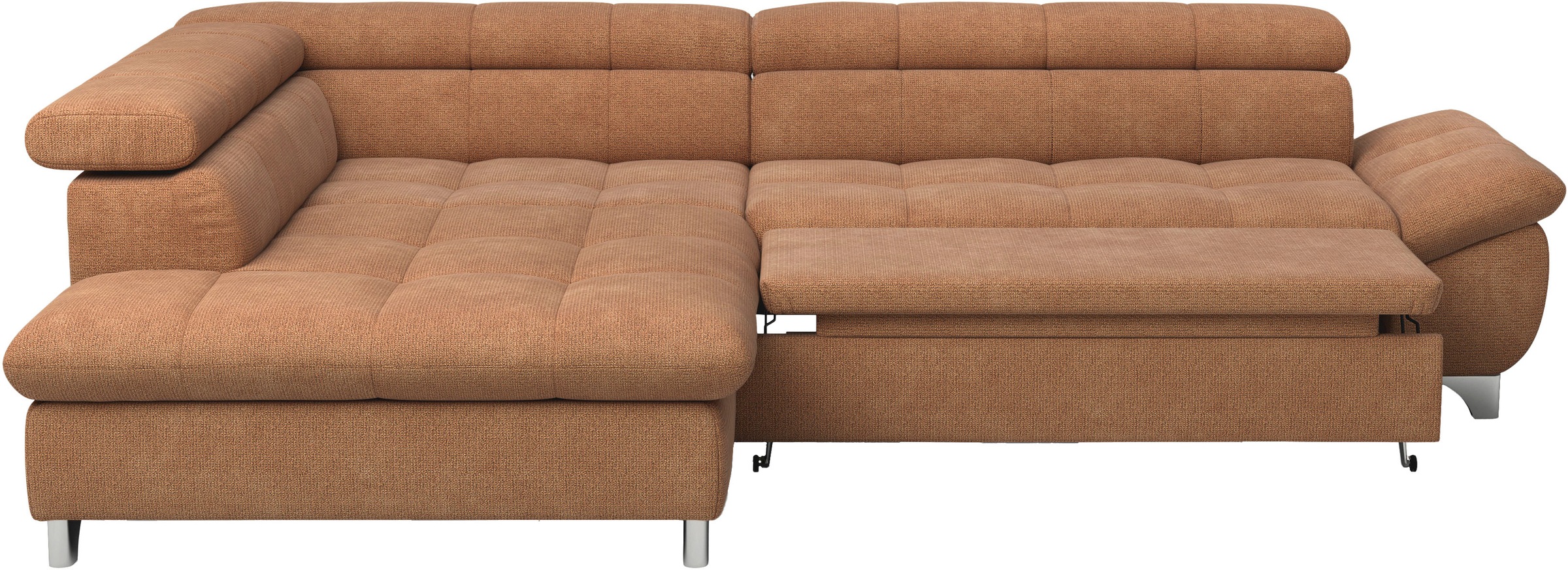 COTTA Ecksofa »Gemini L-Form«, mit Kopfteilverstellung, wahlweise mit Bettfunktion