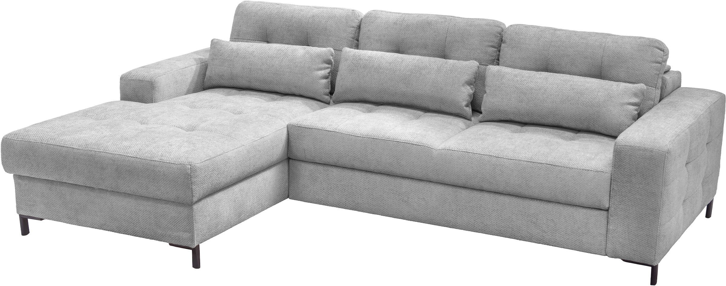 exxpo - sofa fashion Ecksofa "Bonito, mit Rücken- und Sitztiefenverstellung günstig online kaufen