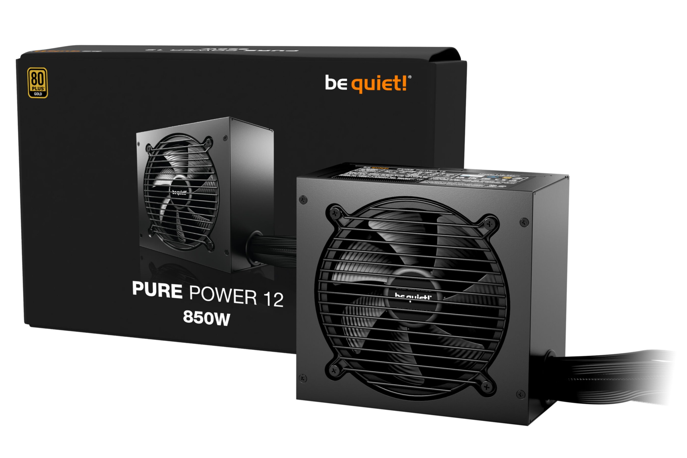"BE QUIET Netzteil ""PURE POWER 12 850W"", schwarz, B:21cm H:13,3cm T:32cm, Netzteile"